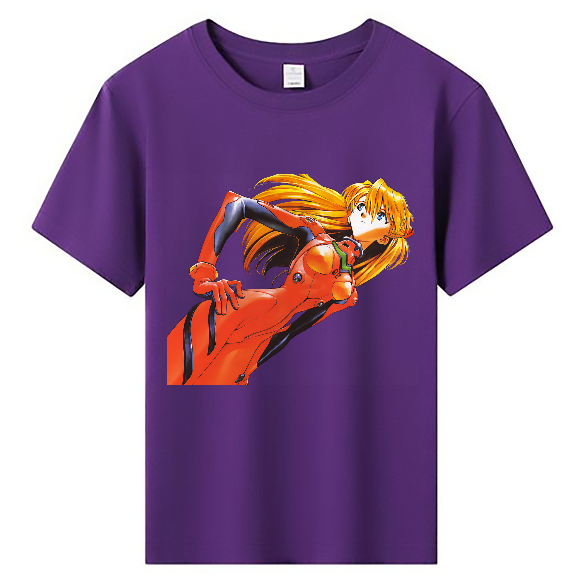（画像用） EVA 新世紀エヴァンゲリオン 綿100％キッズTシャツ（フロントプリント）