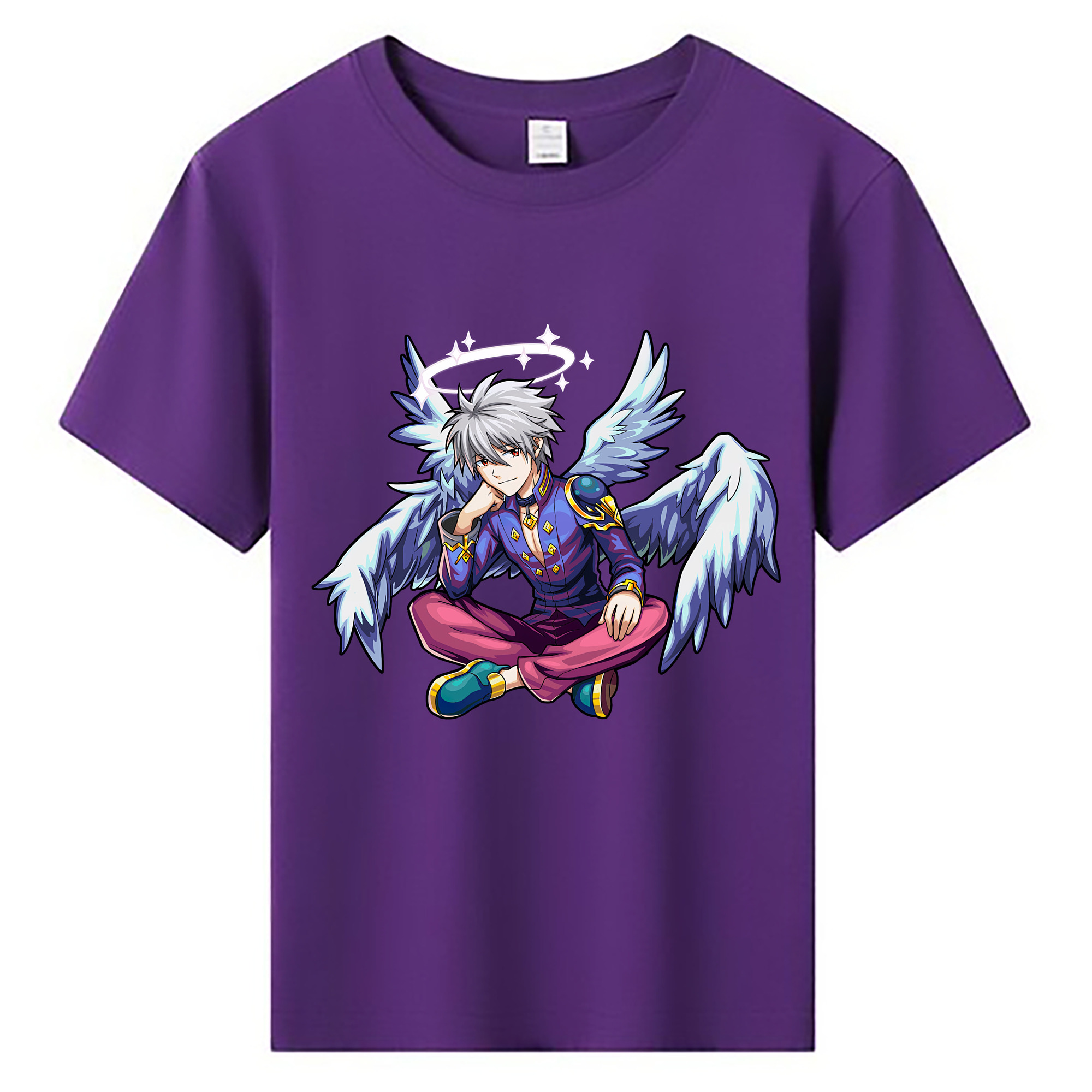 （画像用） EVA 新世紀エヴァンゲリオン 綿100％キッズTシャツ（フロントプリント）
