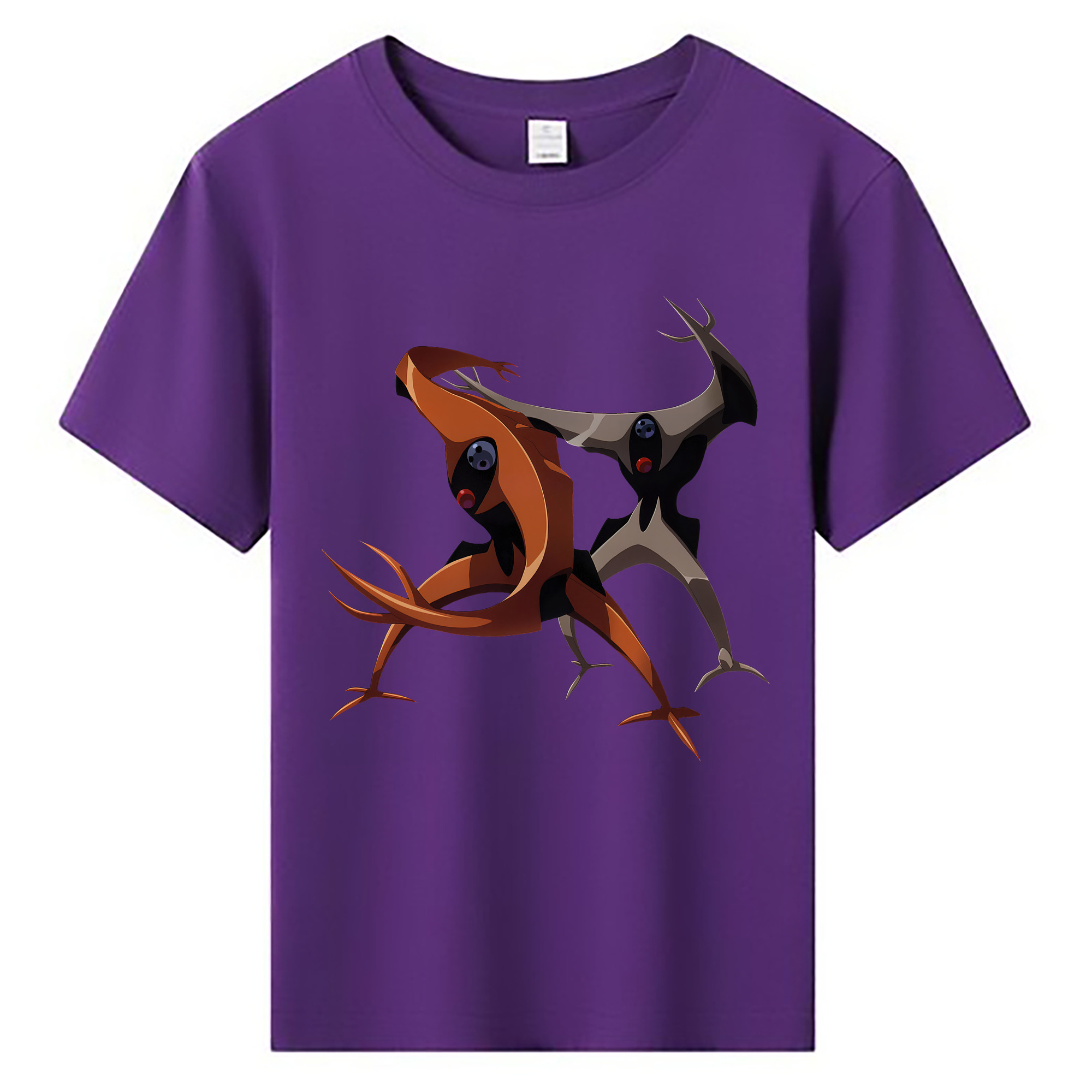 （画像用） EVA 新世紀エヴァンゲリオン 綿100％キッズTシャツ（フロントプリント）