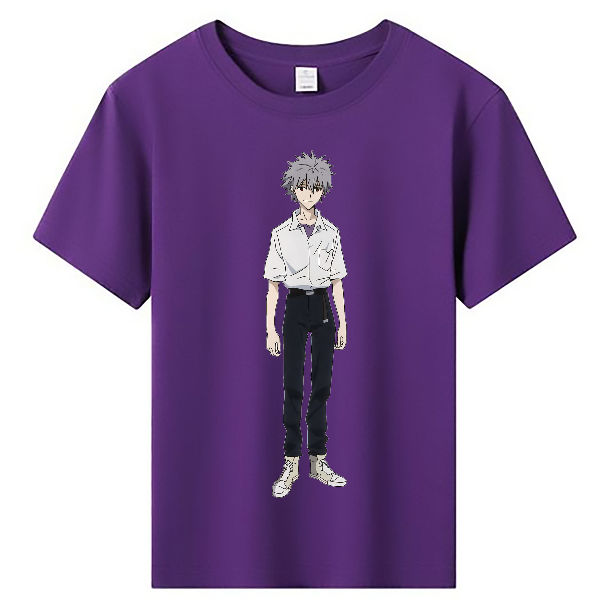 （画像用） EVA 新世紀エヴァンゲリオン 綿100％キッズTシャツ（フロントプリント）