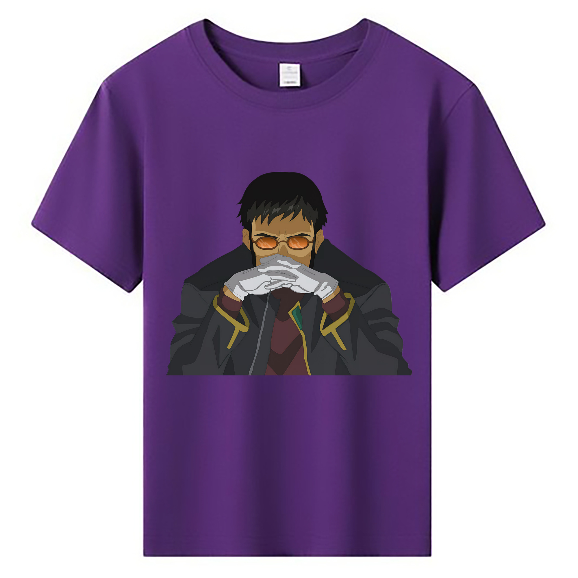 （画像用） EVA 新世紀エヴァンゲリオン 綿100％キッズTシャツ（フロントプリント）