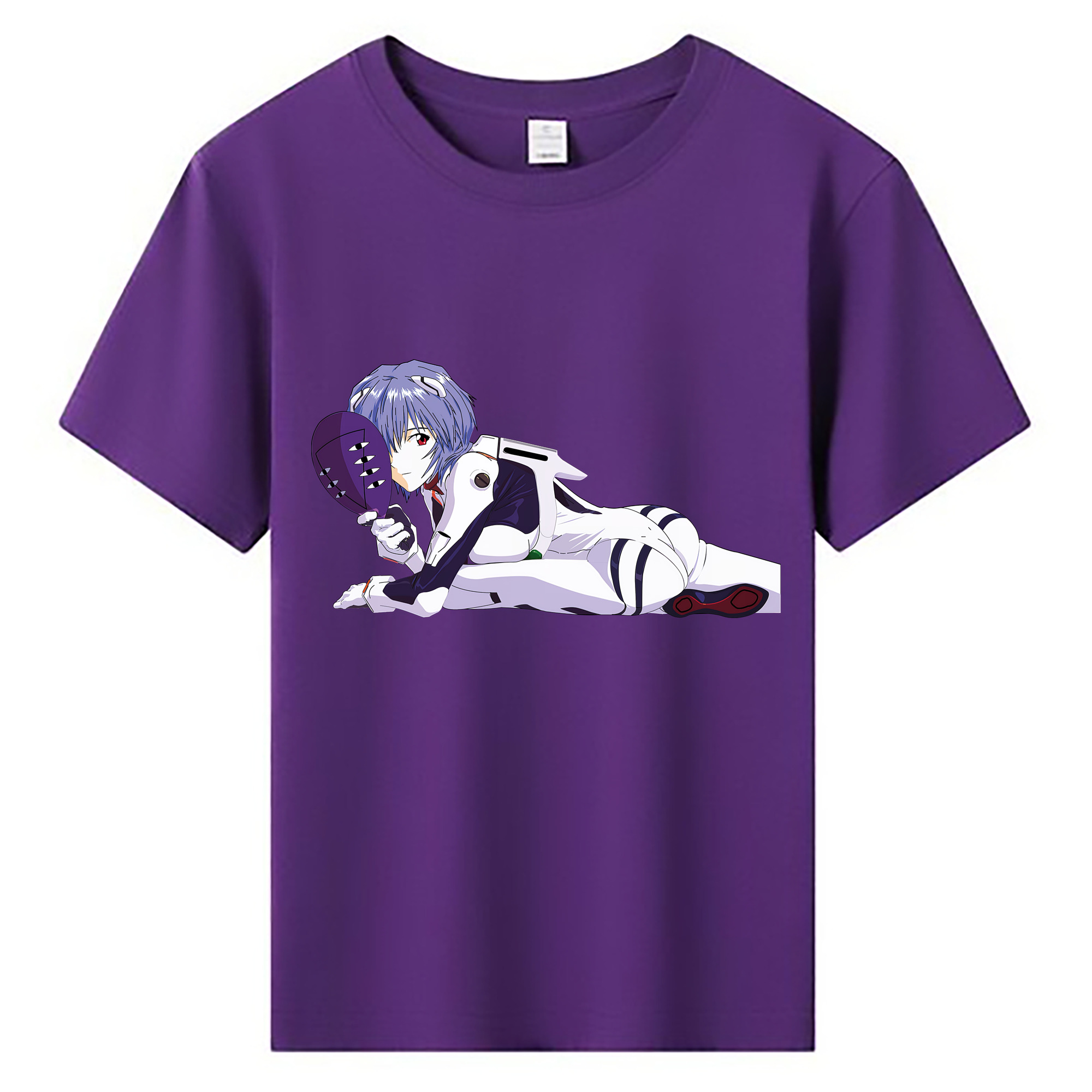 （画像用） EVA 新世紀エヴァンゲリオン 綿100％キッズTシャツ（フロントプリント）