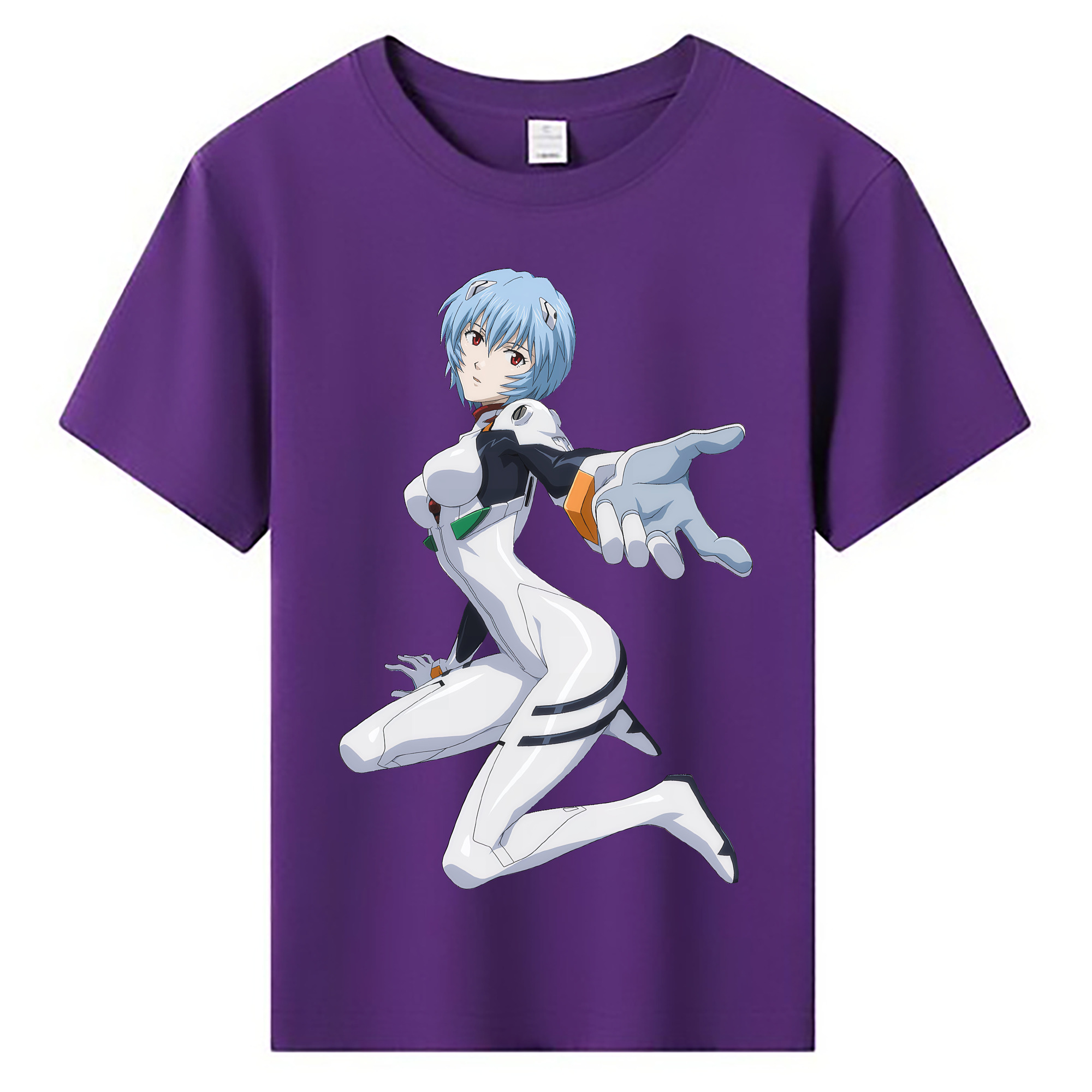 （画像用） EVA 新世紀エヴァンゲリオン 綿100％キッズTシャツ（フロントプリント）