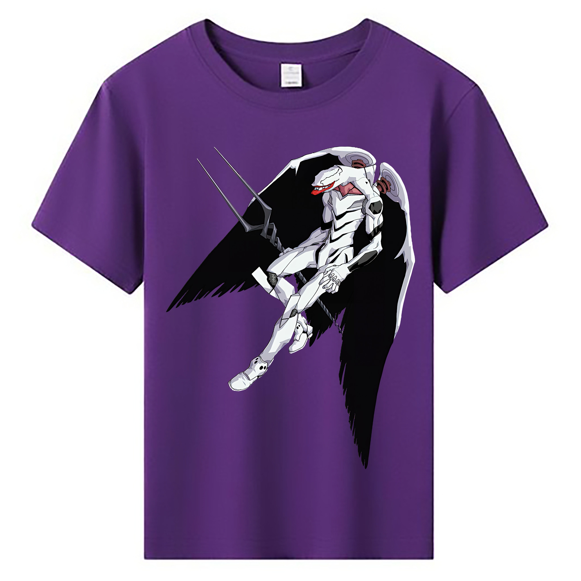 （画像用） EVA 新世紀エヴァンゲリオン 綿100％キッズTシャツ（フロントプリント）