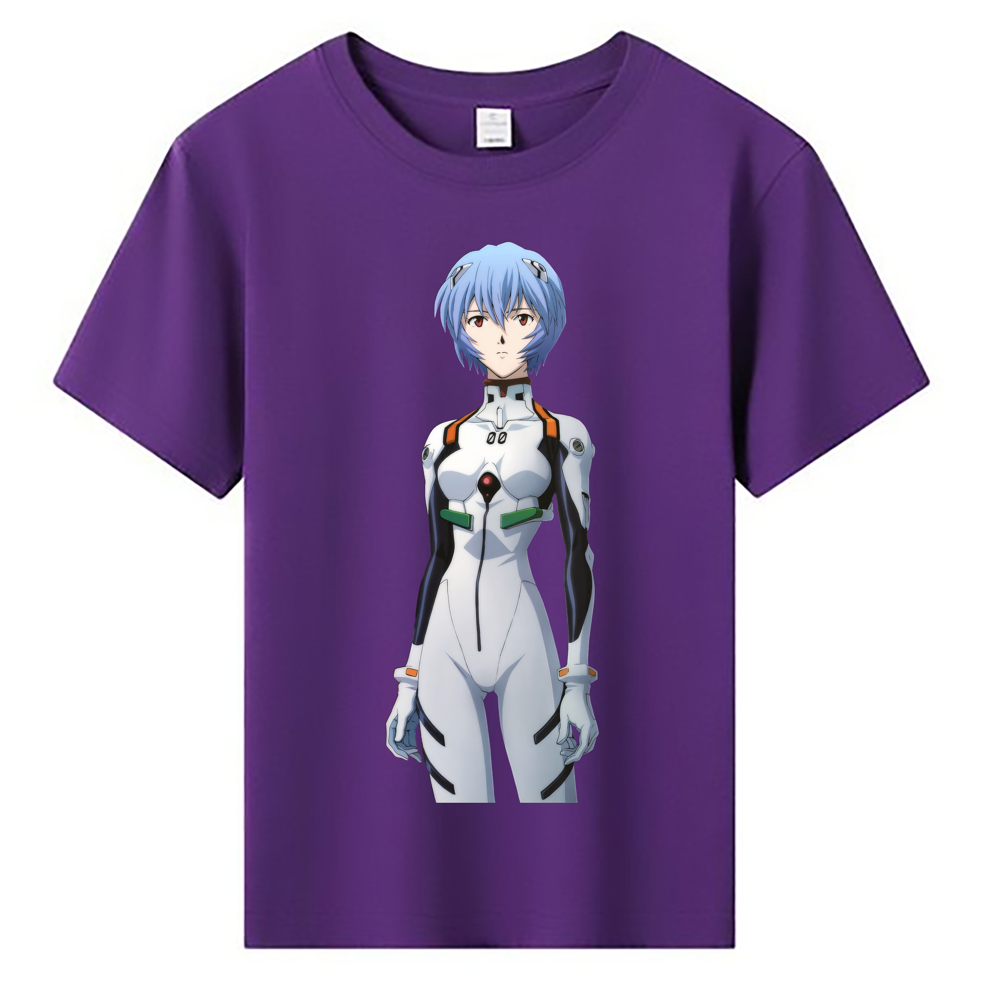 （画像用） EVA 新世紀エヴァンゲリオン 綿100％キッズTシャツ（フロントプリント）
