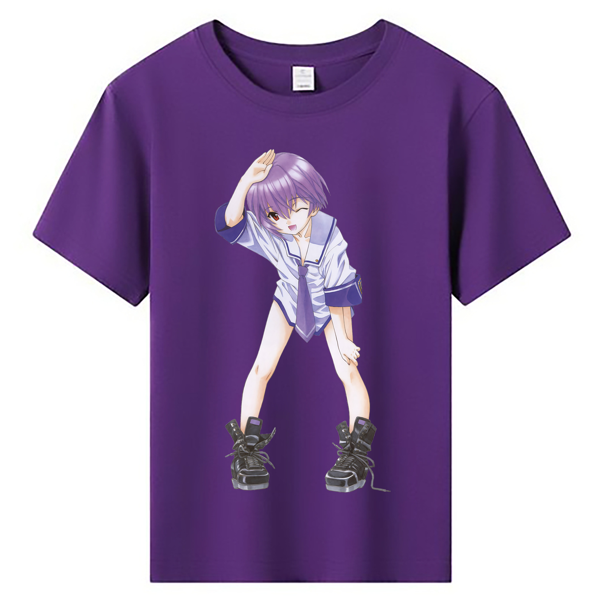 （画像用） EVA 新世紀エヴァンゲリオン 綿100％キッズTシャツ（フロントプリント）