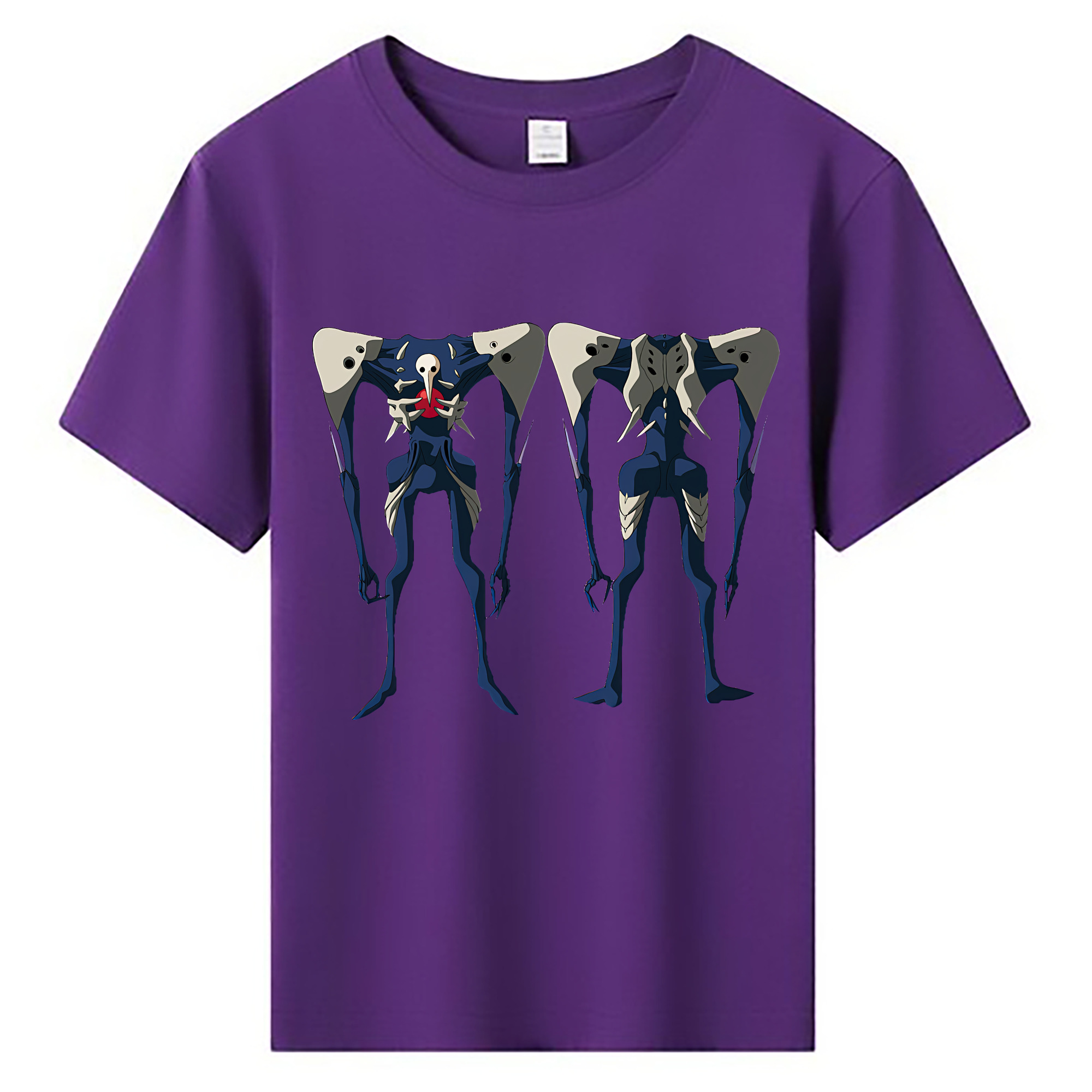 （画像用） EVA 新世紀エヴァンゲリオン 綿100％キッズTシャツ（フロントプリント）