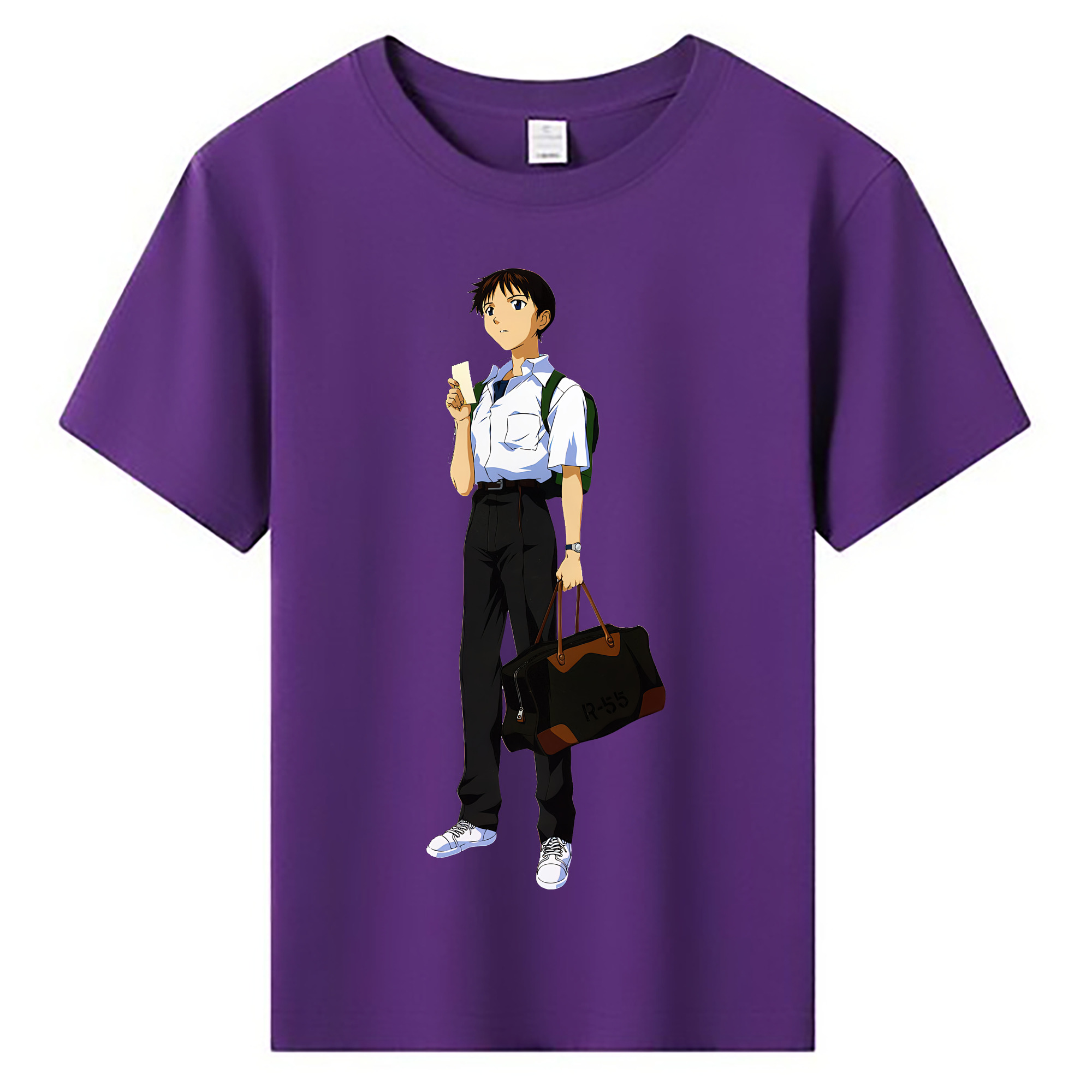 （画像用） EVA 新世紀エヴァンゲリオン 綿100％キッズTシャツ（フロントプリント）