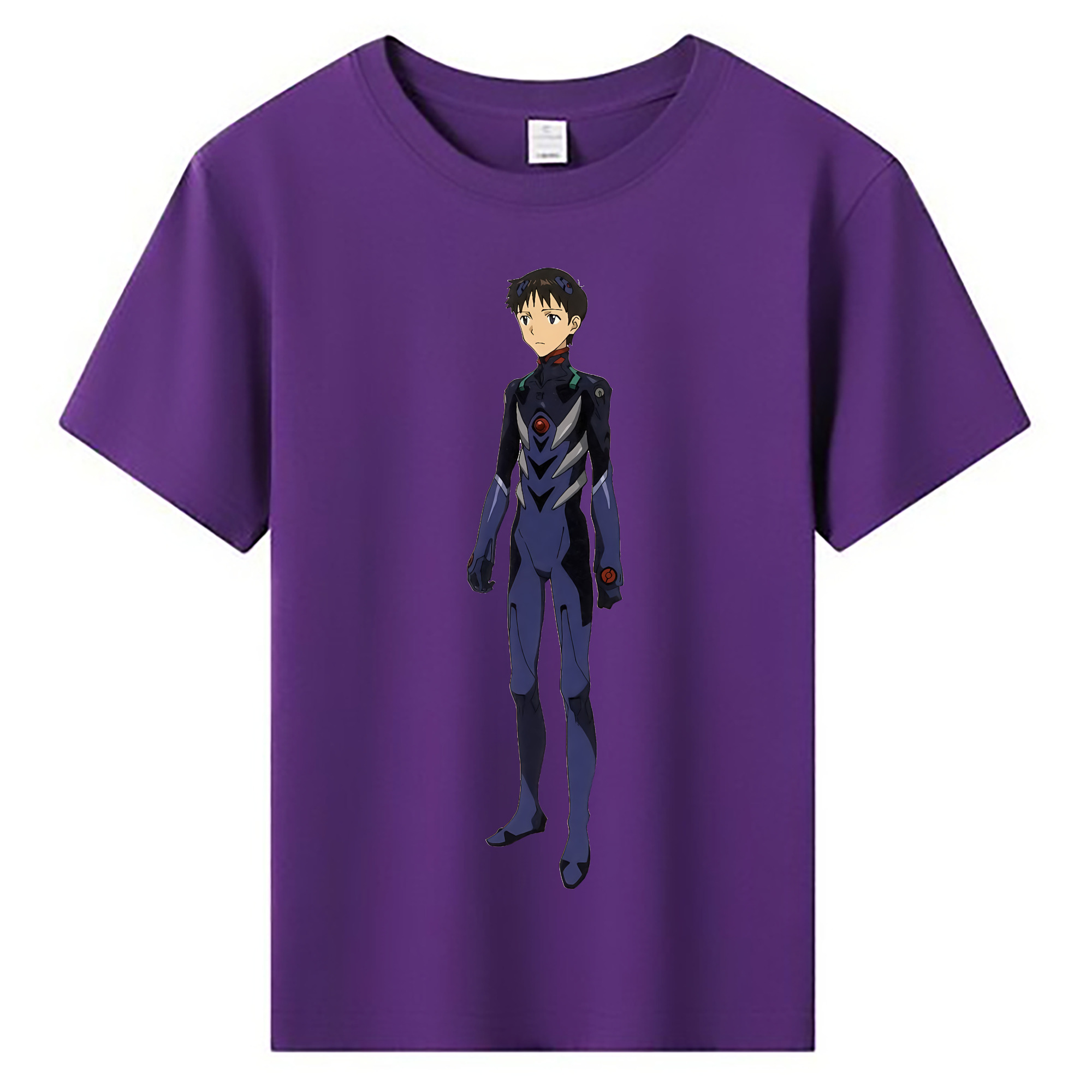 （画像用） EVA 新世紀エヴァンゲリオン 綿100％キッズTシャツ（フロントプリント）