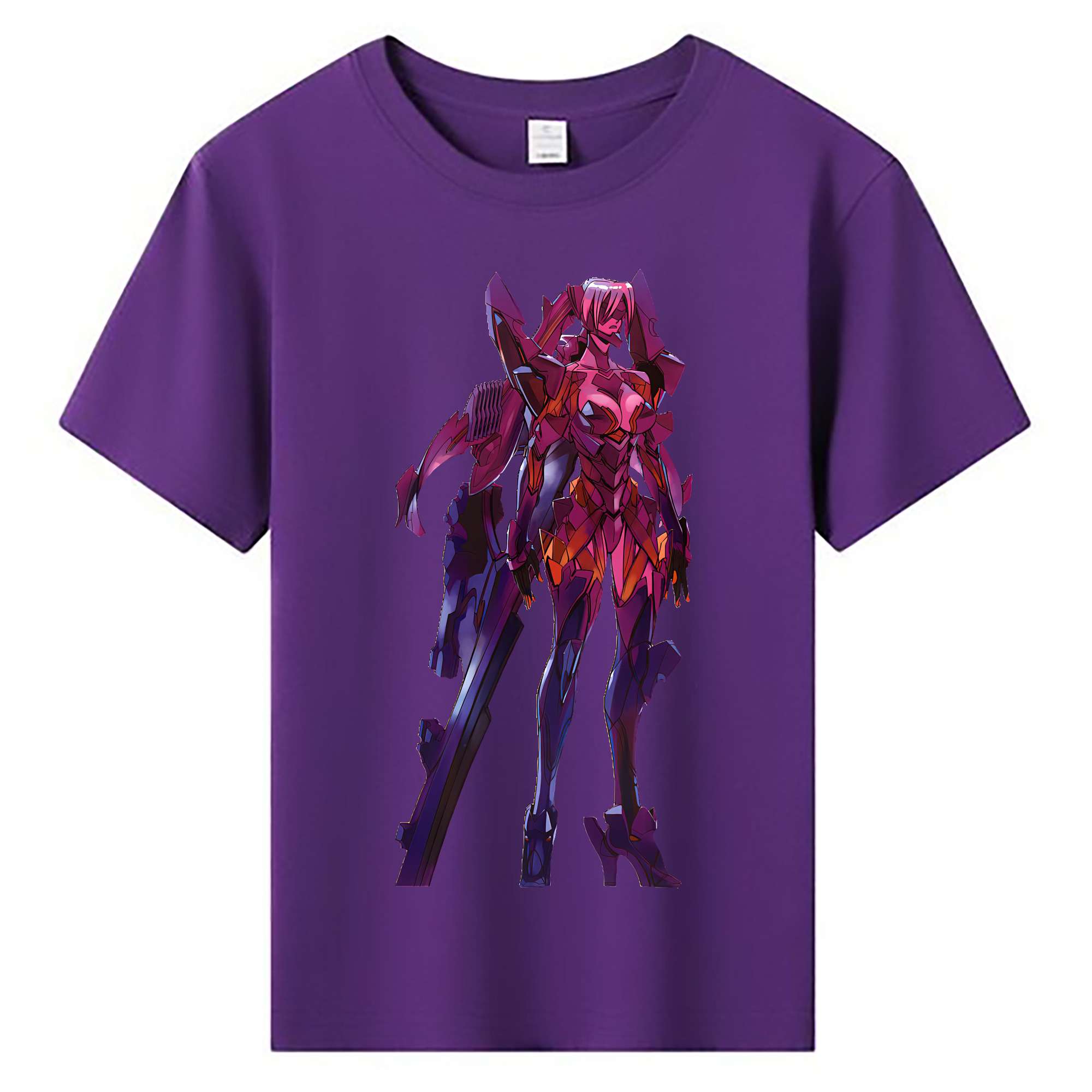 （画像用） EVA 新世紀エヴァンゲリオン 綿100％キッズTシャツ（フロントプリント）