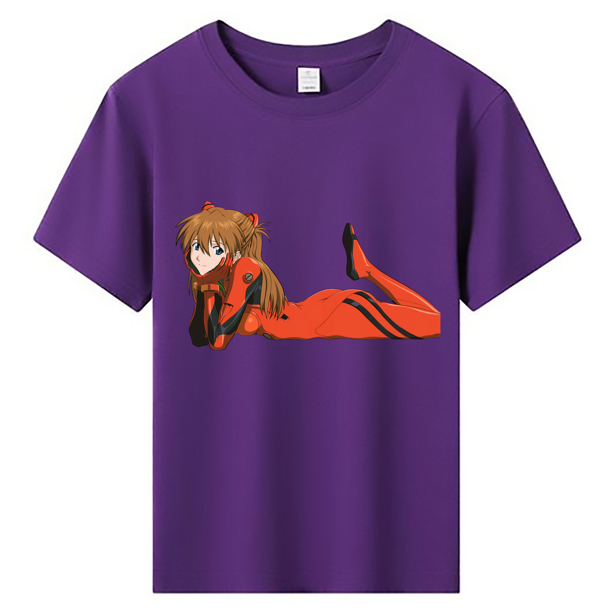 （画像用） EVA 新世紀エヴァンゲリオン 綿100％キッズTシャツ（フロントプリント）