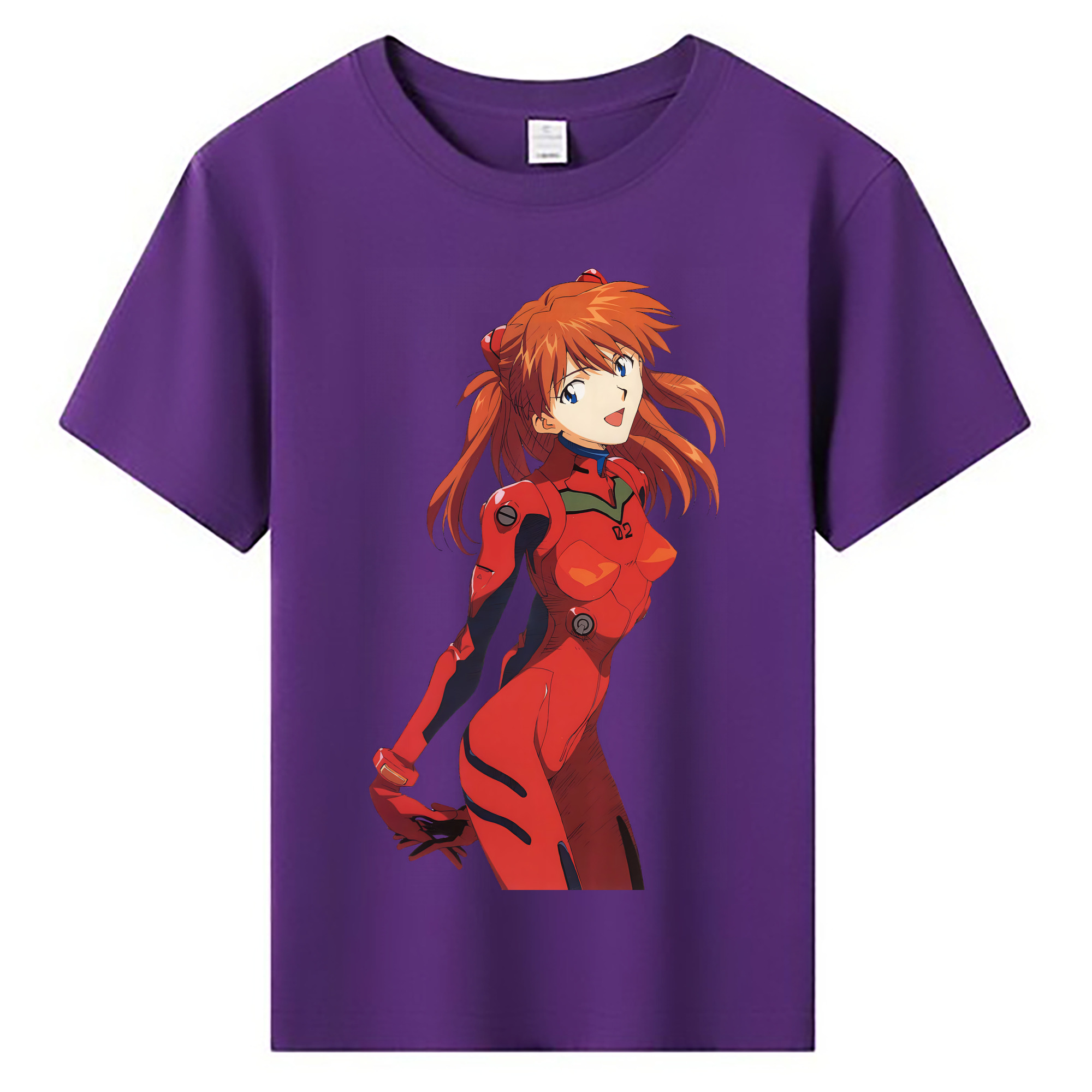 （画像用） EVA 新世紀エヴァンゲリオン 綿100％キッズTシャツ（フロントプリント）