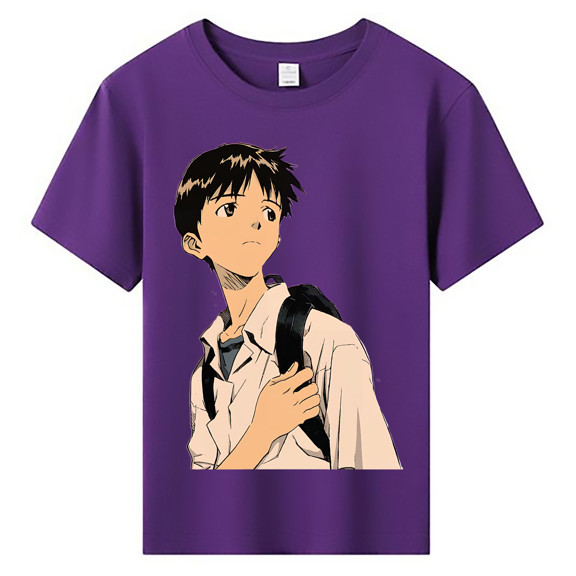 （画像用） EVA 新世紀エヴァンゲリオン 綿100％キッズTシャツ（フロントプリント）