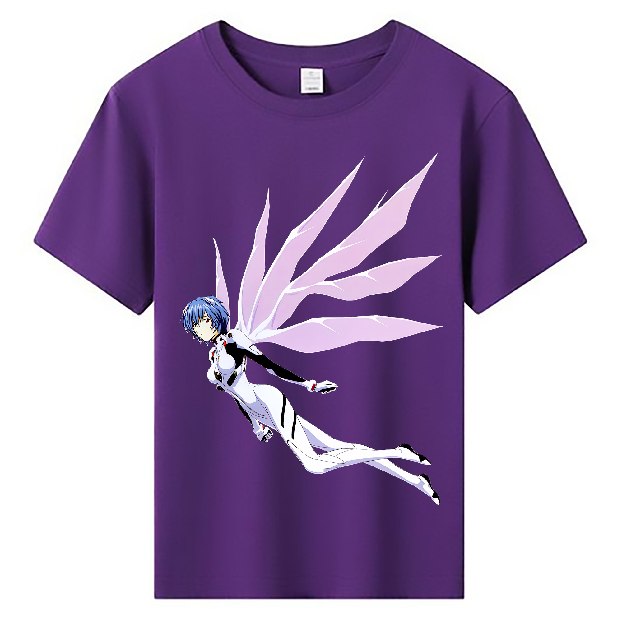 （画像用） EVA 新世紀エヴァンゲリオン 綿100％キッズTシャツ（フロントプリント）