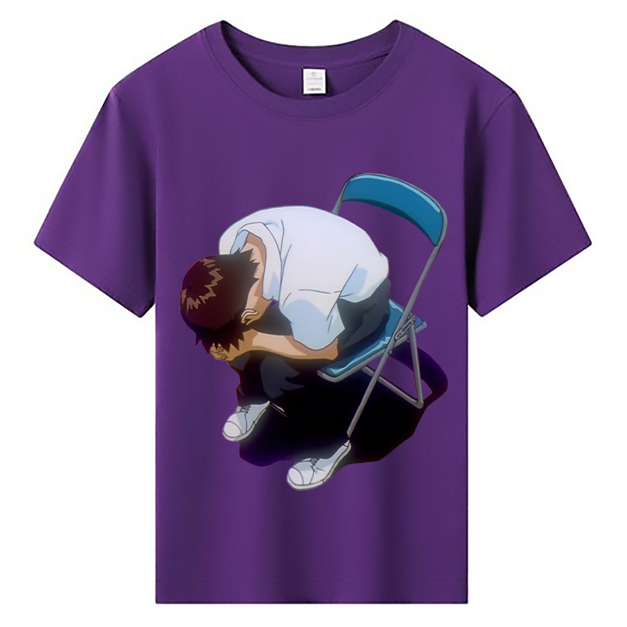 （画像用） EVA 新世紀エヴァンゲリオン 綿100％キッズTシャツ（フロントプリント）