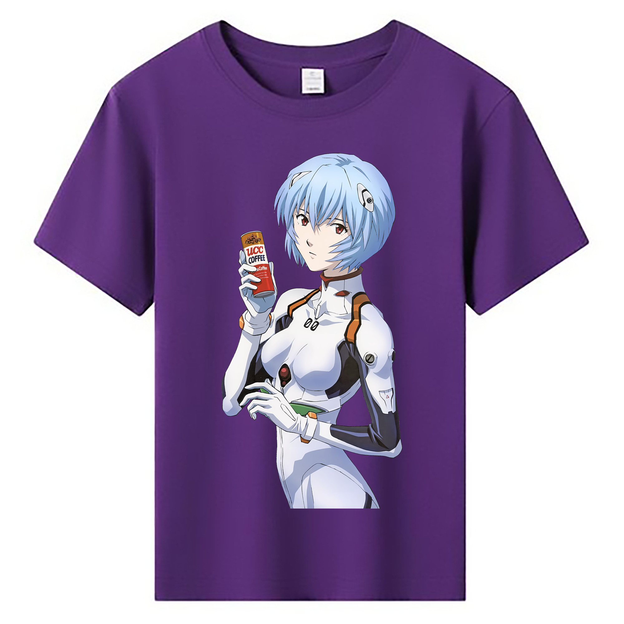 （画像用） EVA 新世紀エヴァンゲリオン 綿100％キッズTシャツ（フロントプリント）