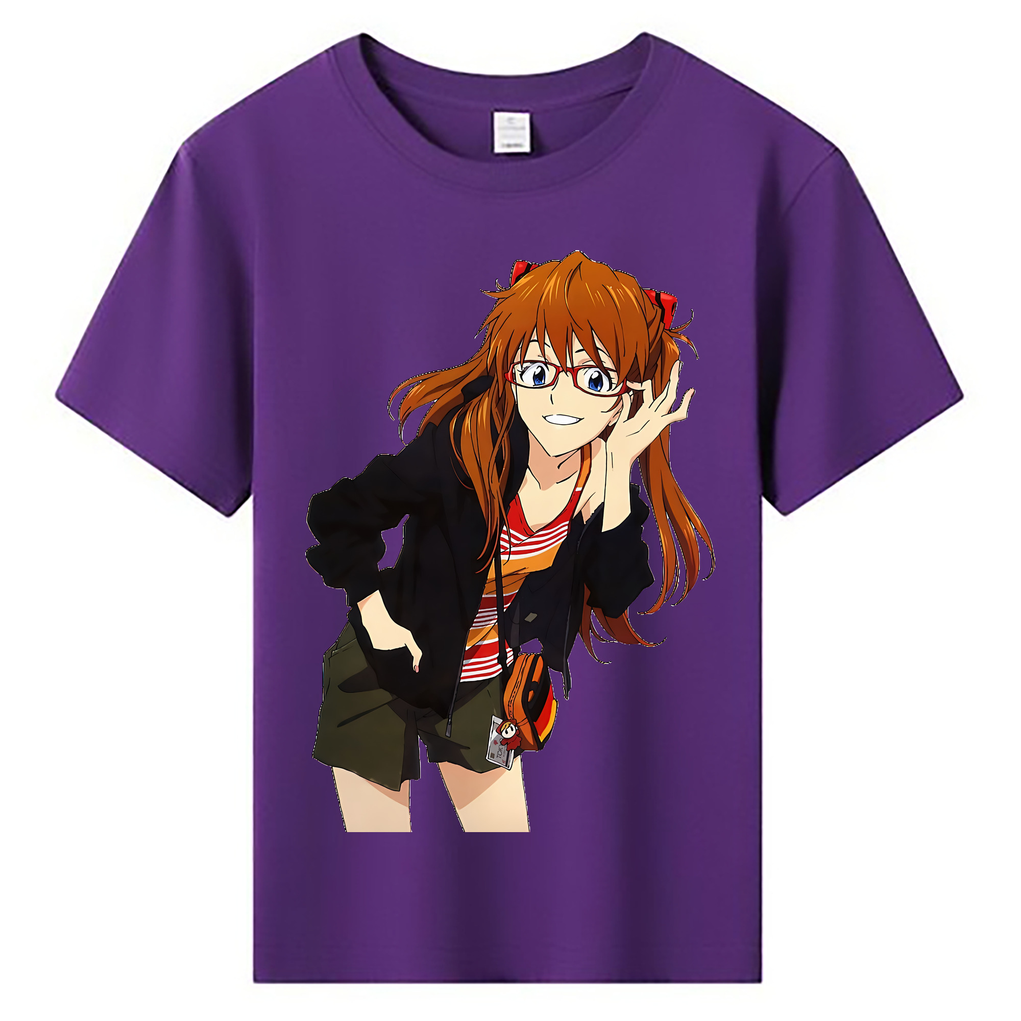 （画像用） EVA 新世紀エヴァンゲリオン 綿100％キッズTシャツ（フロントプリント）