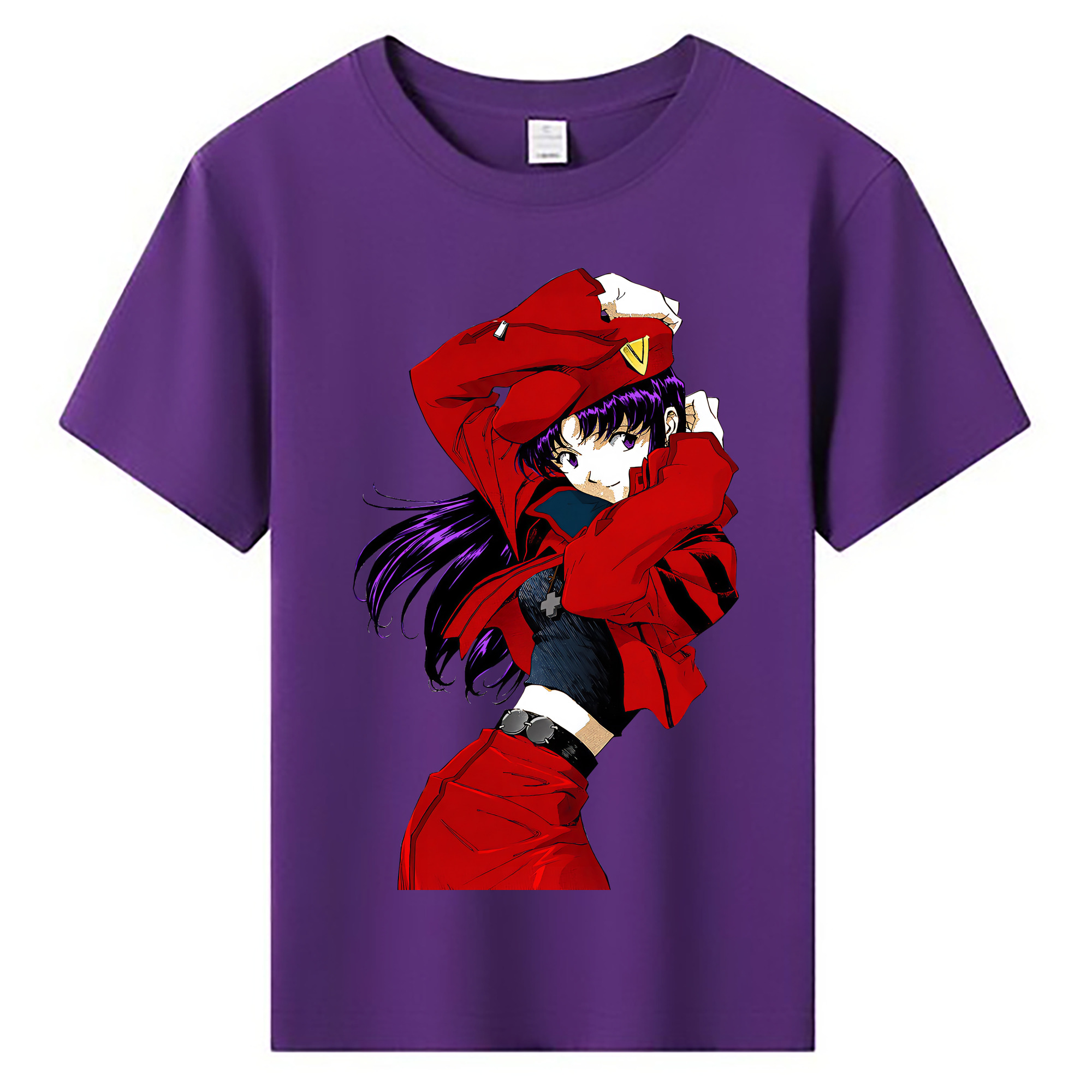 （画像用） EVA 新世紀エヴァンゲリオン 綿100％キッズTシャツ（フロントプリント）