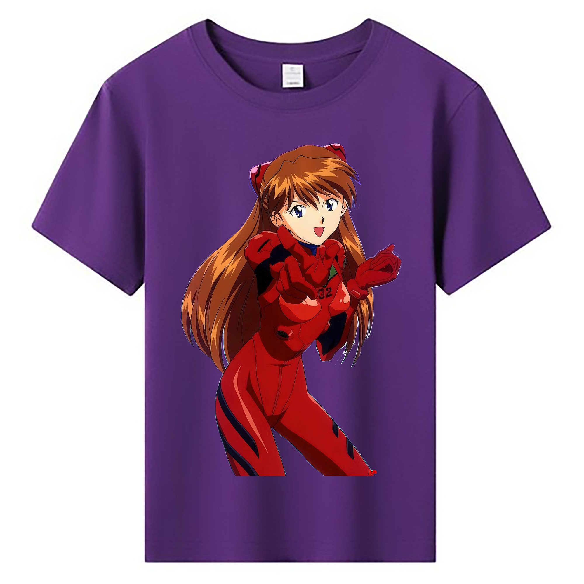 （画像用） EVA 新世紀エヴァンゲリオン 綿100％キッズTシャツ（フロントプリント）