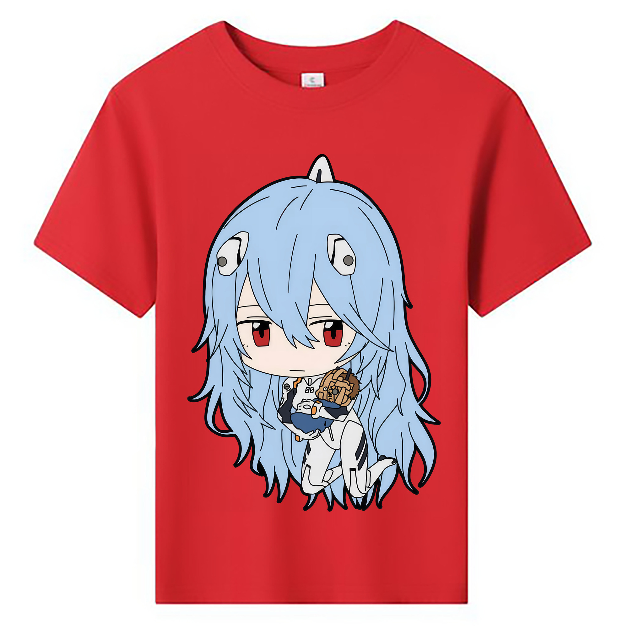 （画像用） EVA 新世紀エヴァンゲリオン 綿100％キッズTシャツ（フロントプリント）