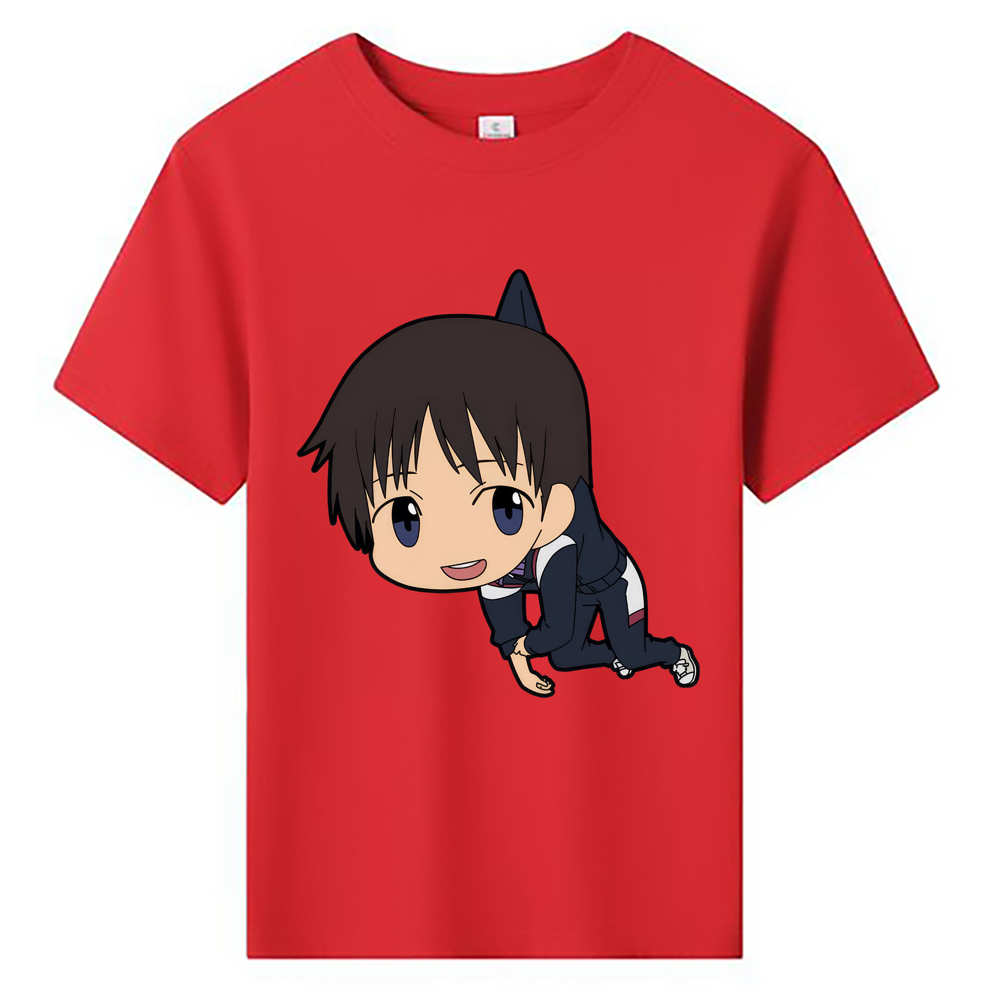 （画像用） EVA 新世紀エヴァンゲリオン 綿100％キッズTシャツ（フロントプリント）