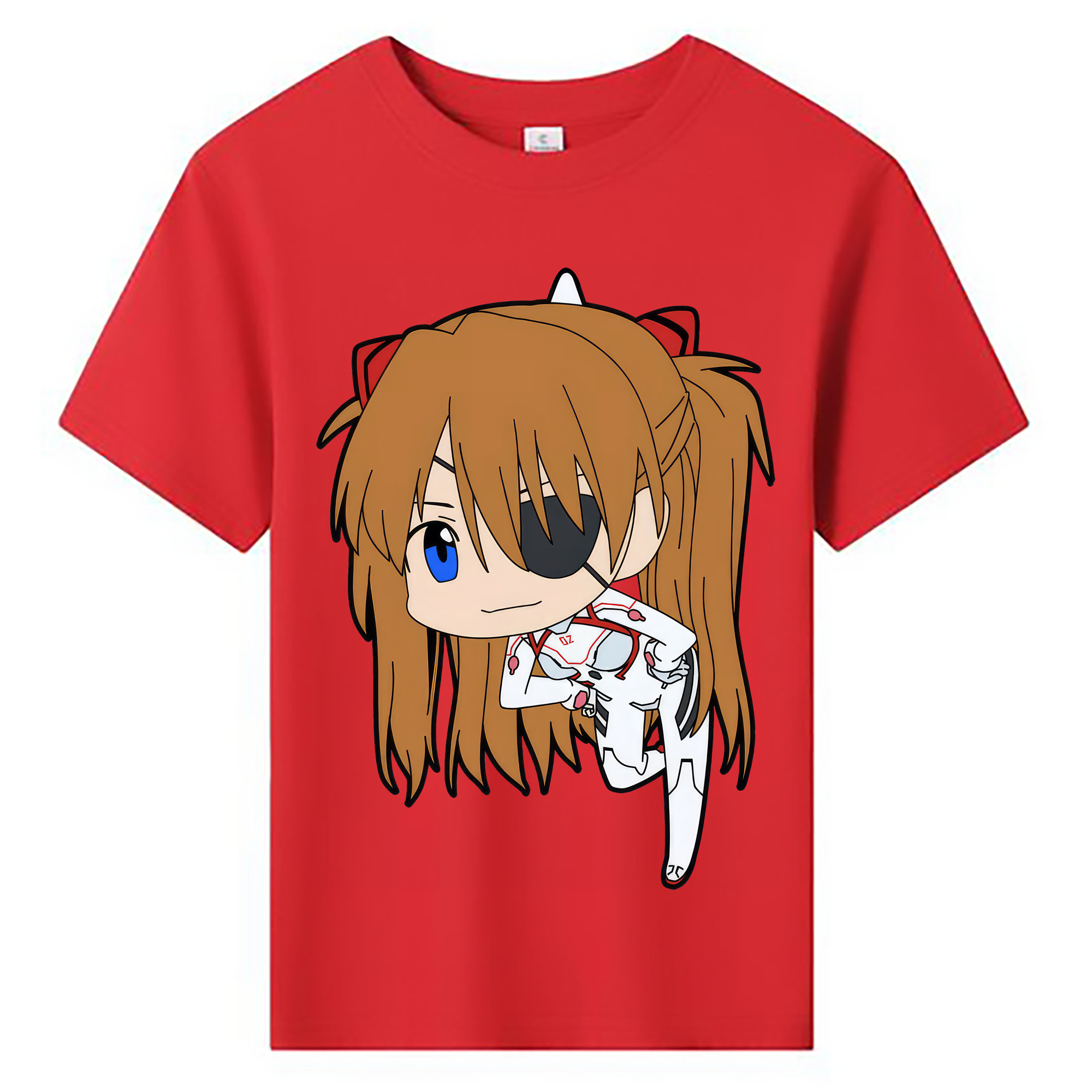 （画像用） EVA 新世紀エヴァンゲリオン 綿100％キッズTシャツ（フロントプリント）