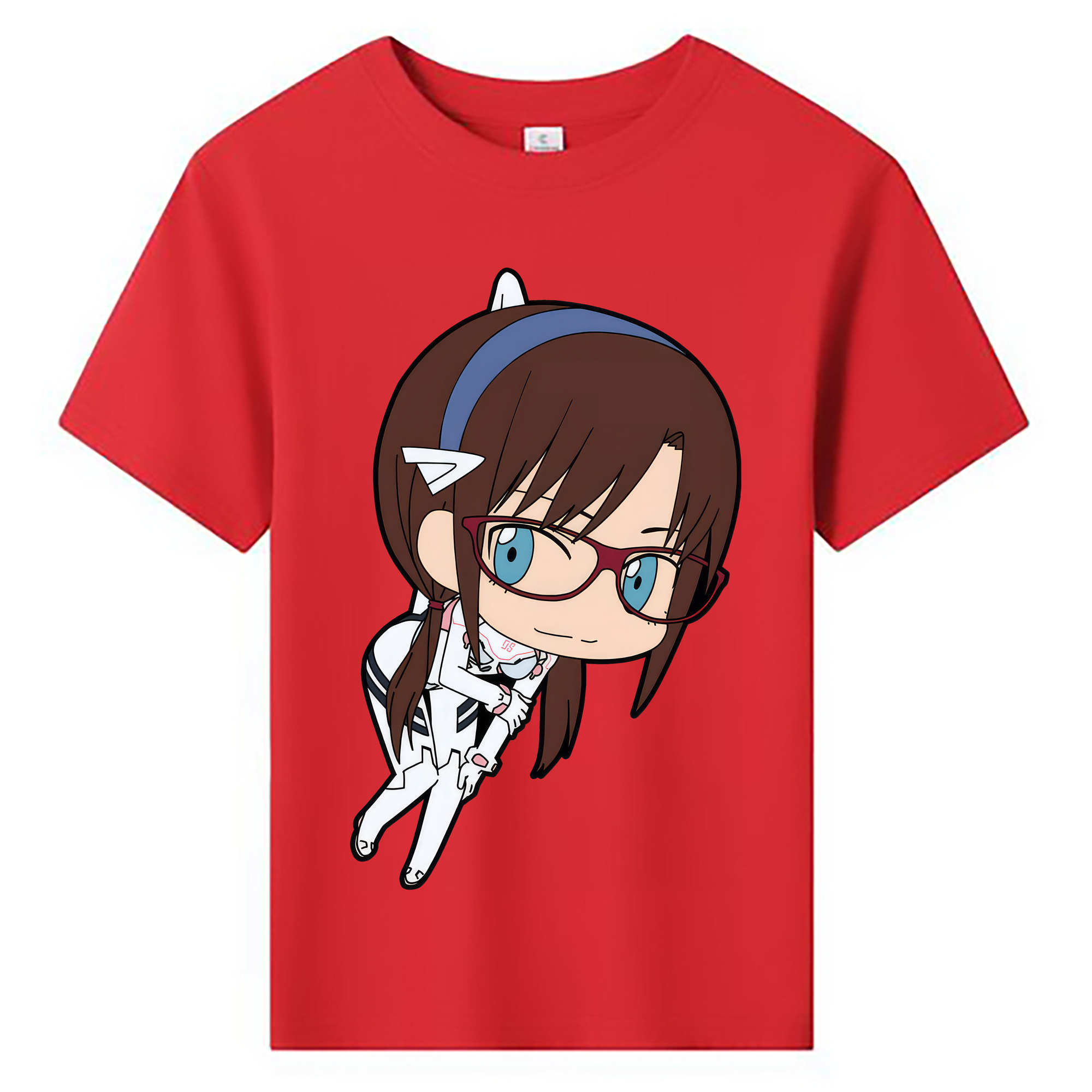 （画像用） EVA 新世紀エヴァンゲリオン 綿100％キッズTシャツ（フロントプリント）