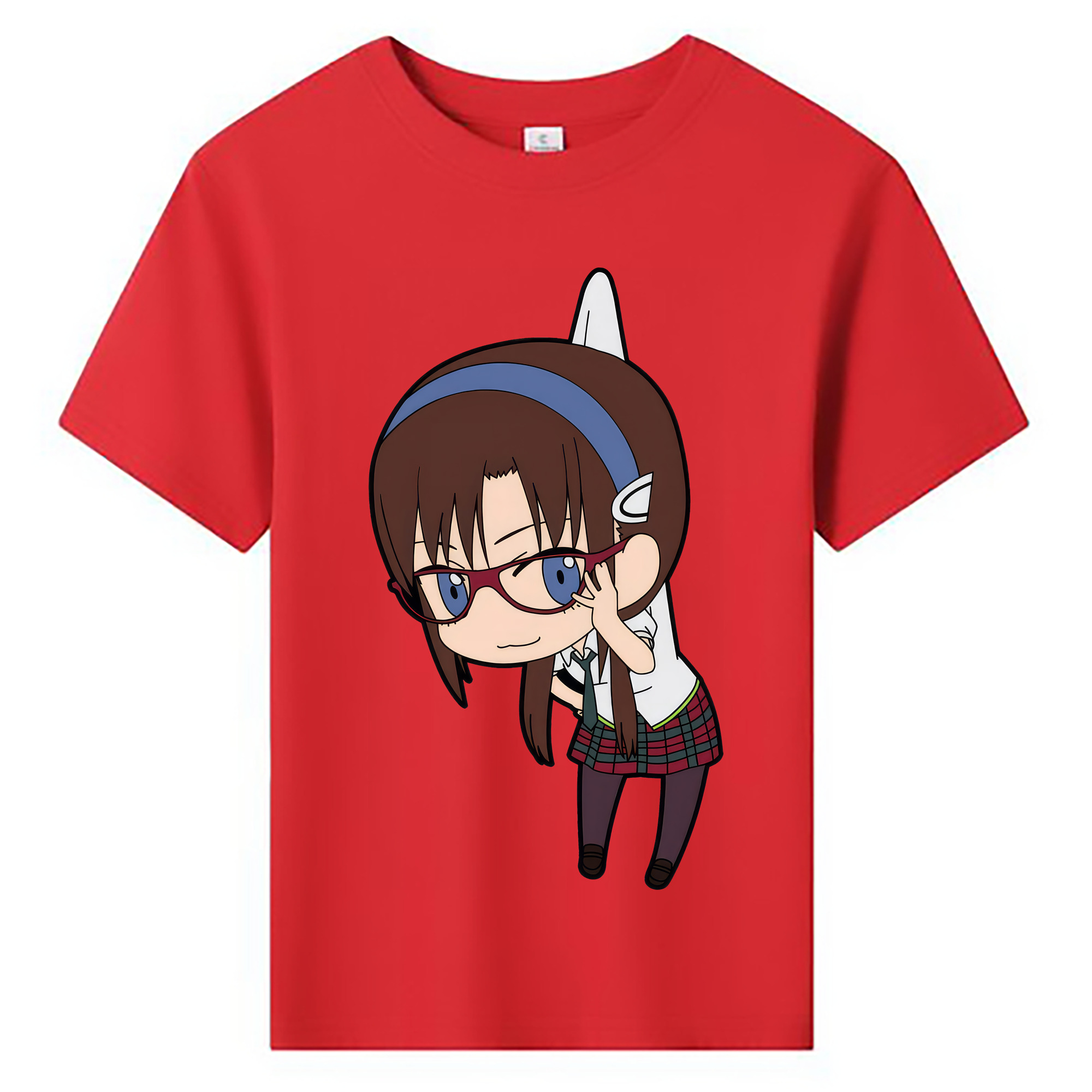 （画像用） EVA 新世紀エヴァンゲリオン 綿100％キッズTシャツ（フロントプリント）