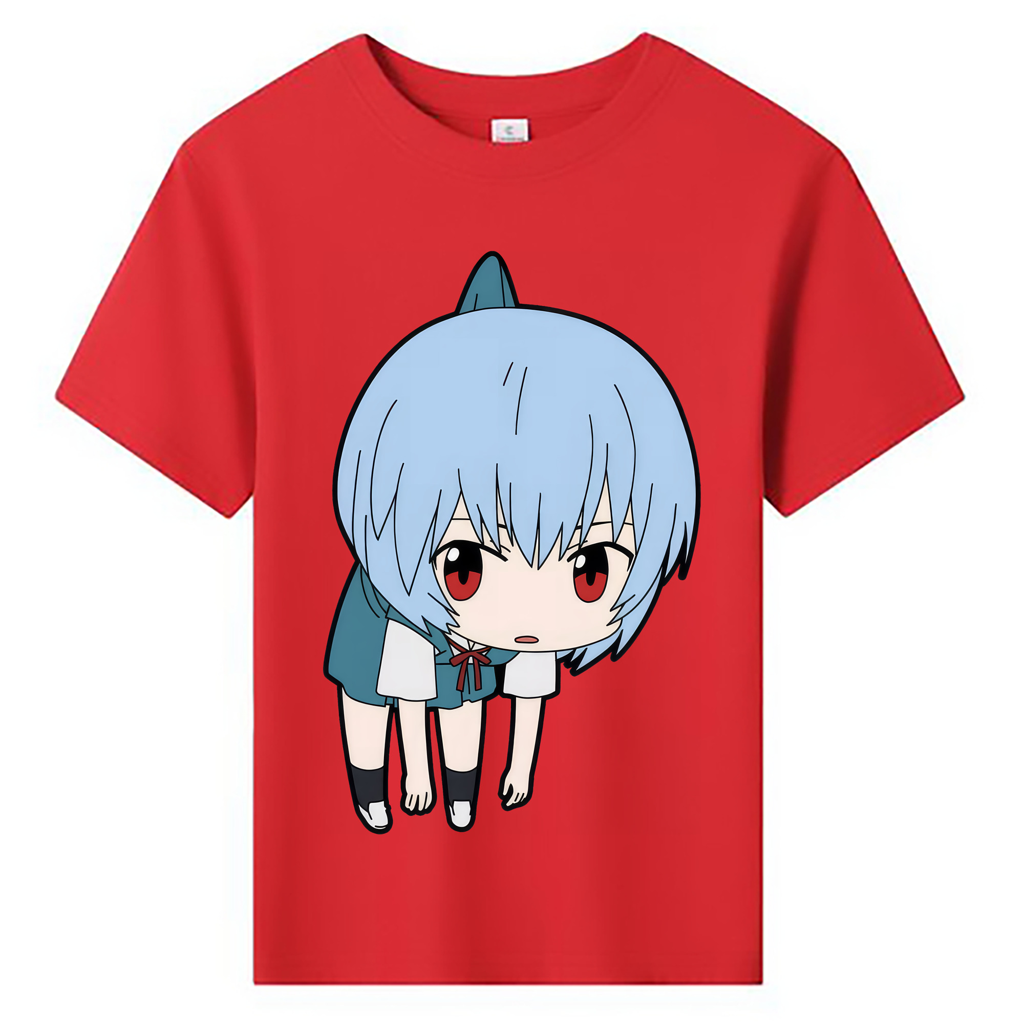 （画像用） EVA 新世紀エヴァンゲリオン 綿100％キッズTシャツ（フロントプリント）