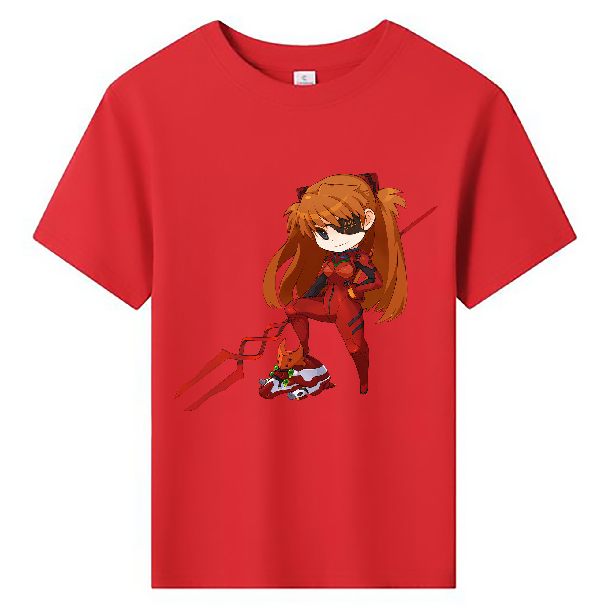 （画像用） EVA 新世紀エヴァンゲリオン 綿100％キッズTシャツ（フロントプリント）