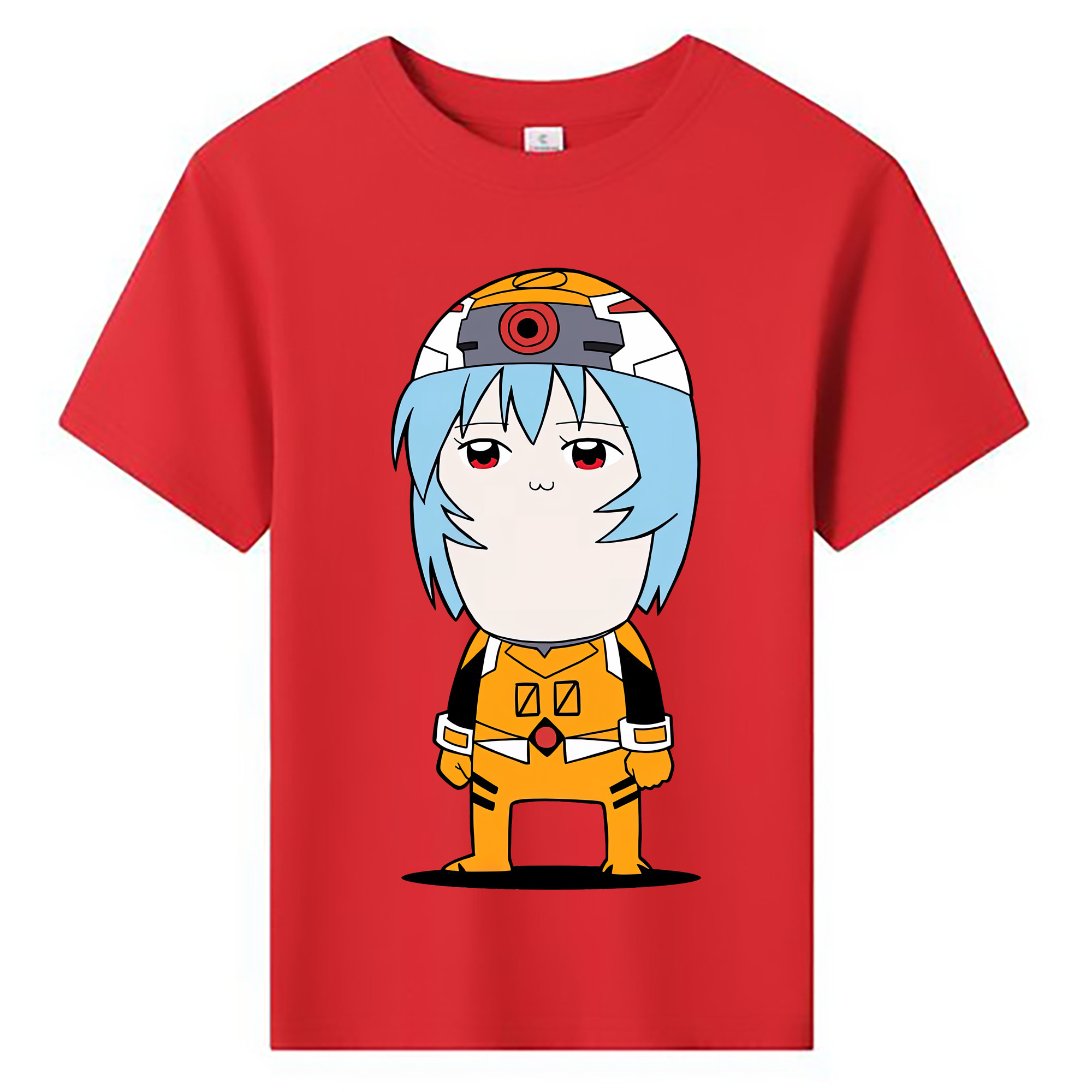（画像用） EVA 新世紀エヴァンゲリオン 綿100％キッズTシャツ（フロントプリント）