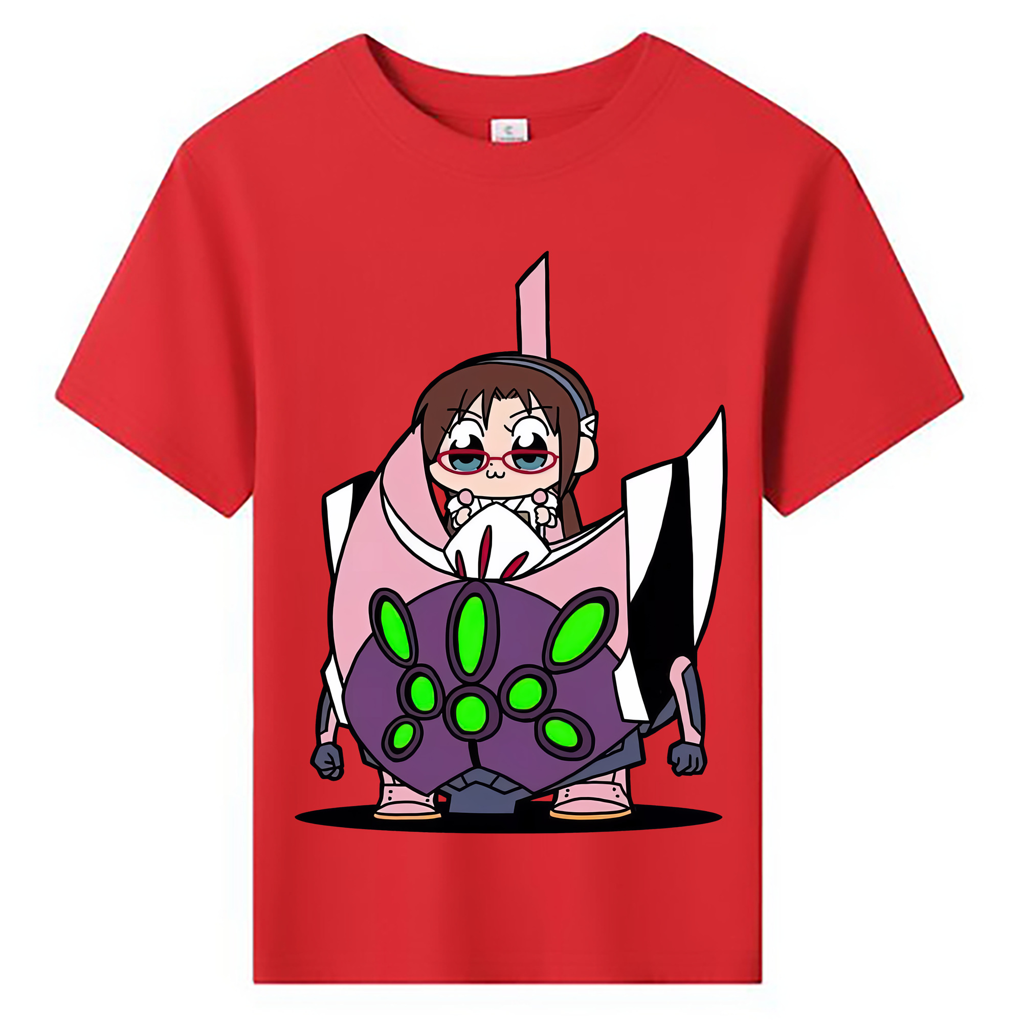 （画像用） EVA 新世紀エヴァンゲリオン 綿100％キッズTシャツ（フロントプリント）