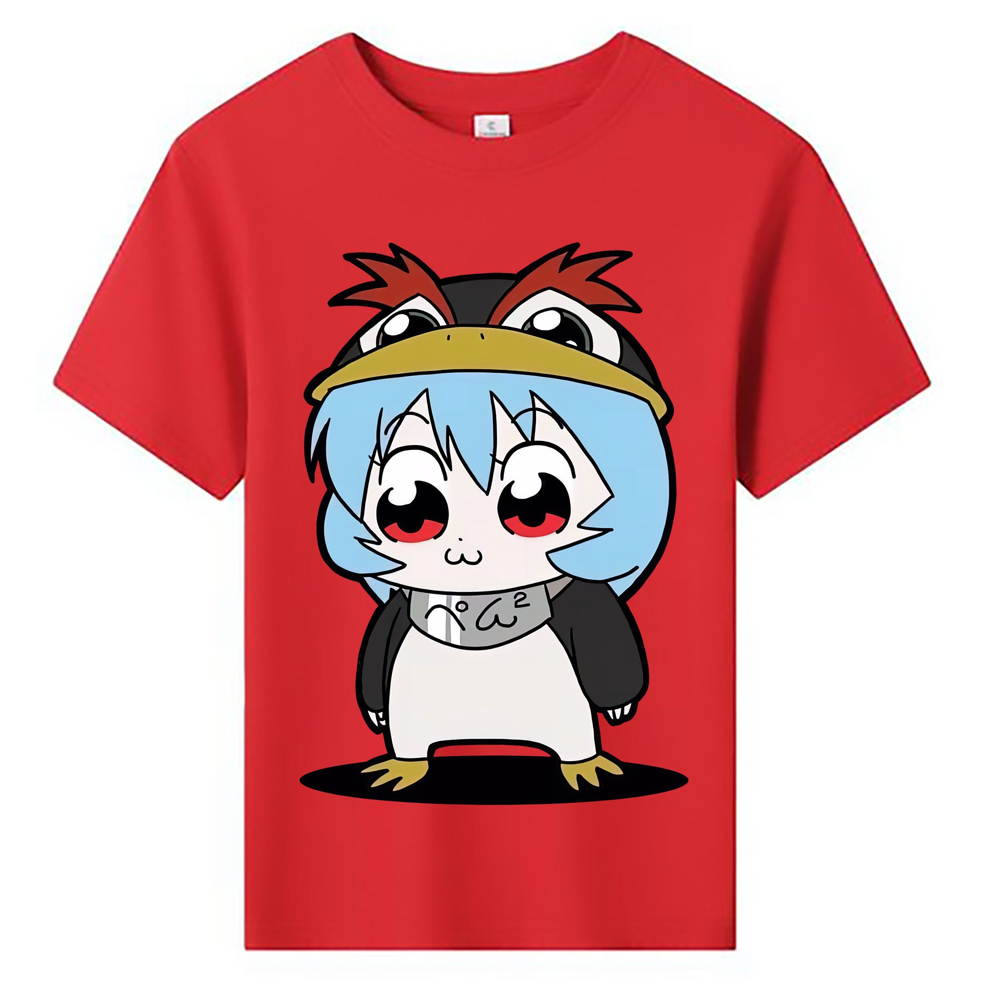 （画像用） EVA 新世紀エヴァンゲリオン 綿100％キッズTシャツ（フロントプリント）