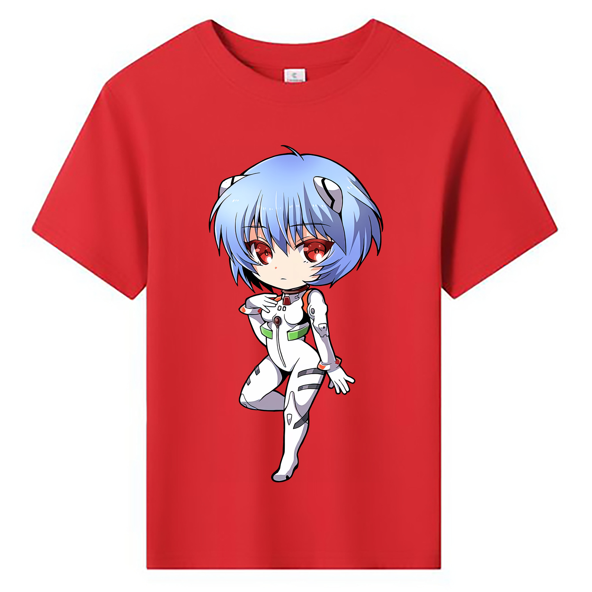 （画像用） EVA 新世紀エヴァンゲリオン 綿100％キッズTシャツ（フロントプリント）