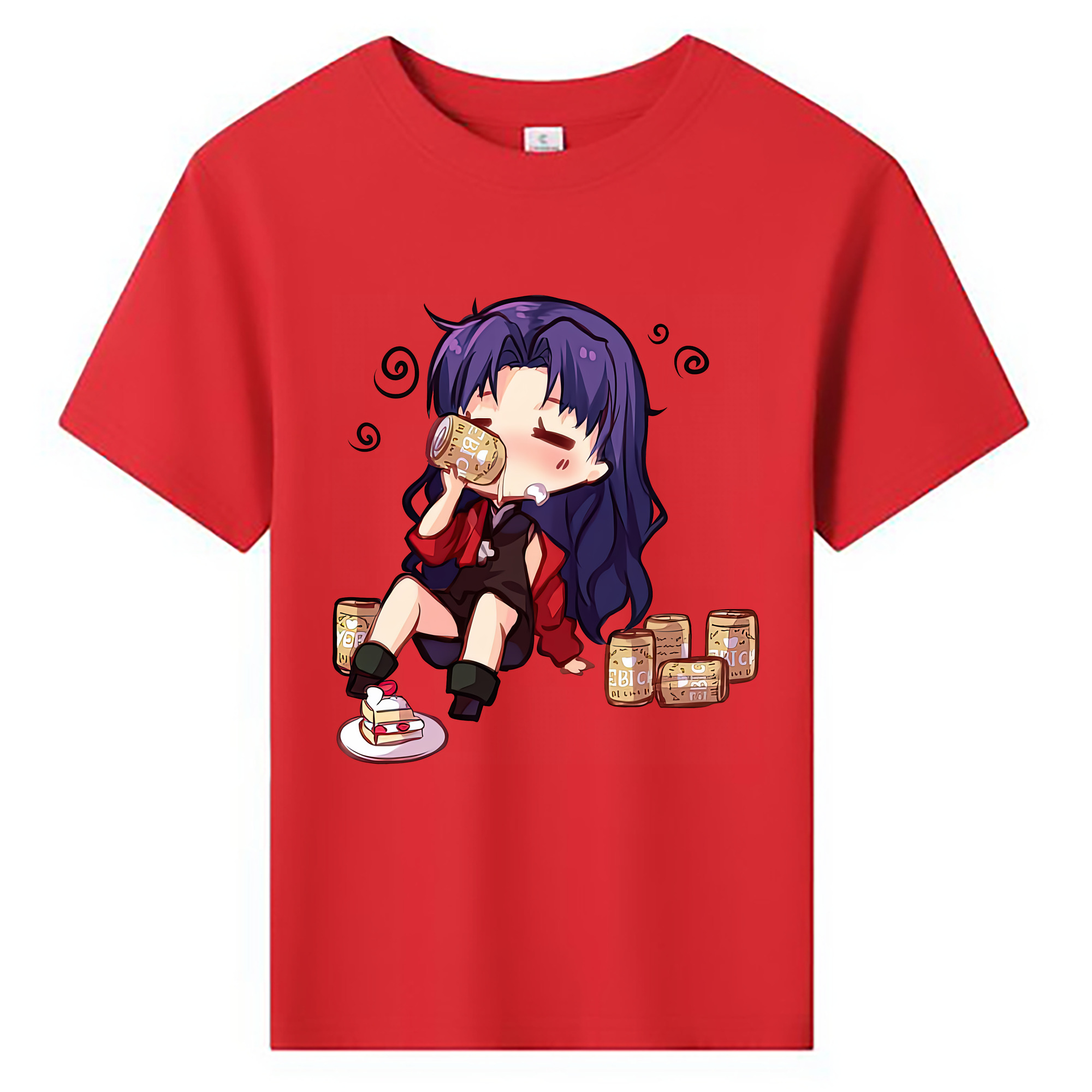 （画像用） EVA 新世紀エヴァンゲリオン 綿100％キッズTシャツ（フロントプリント）