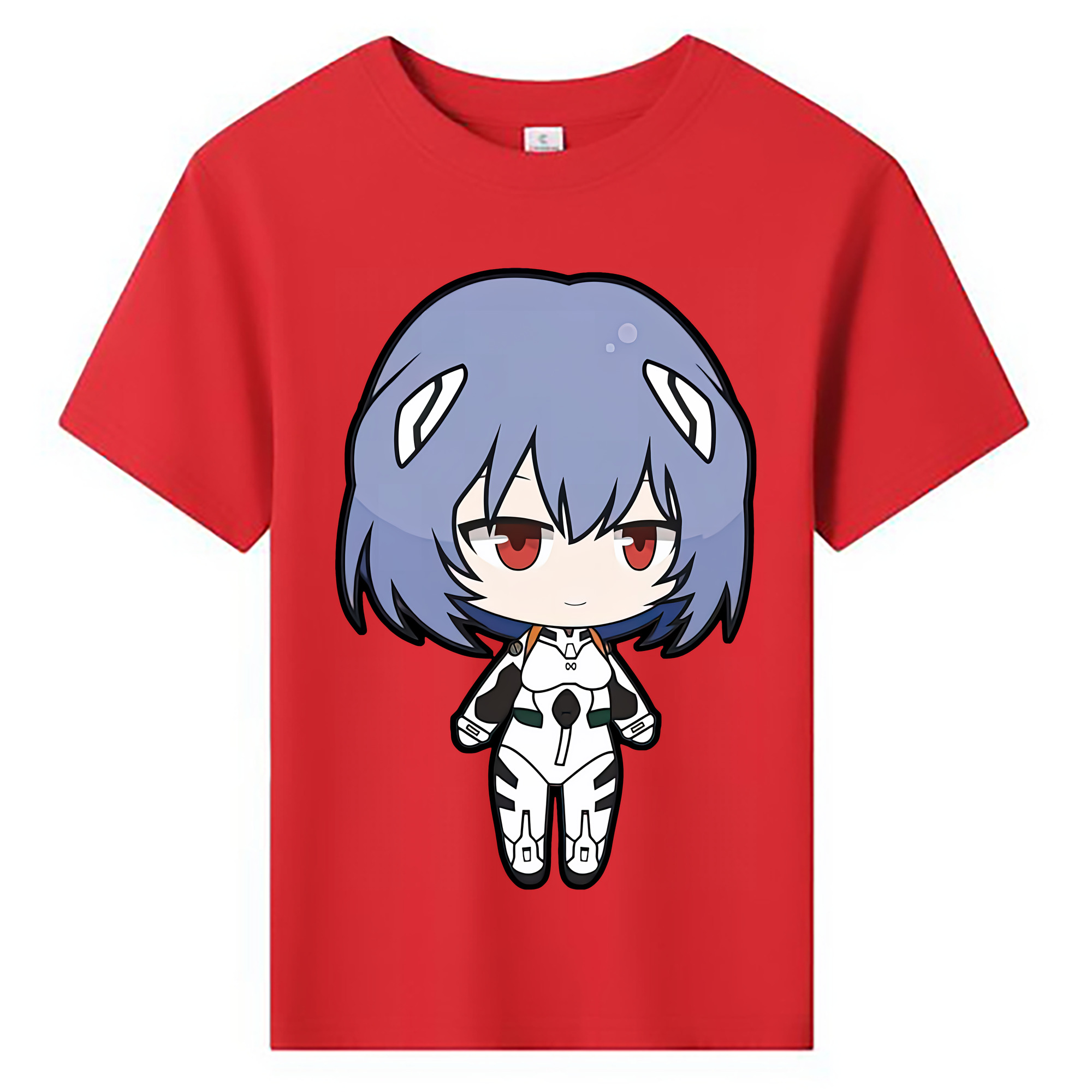 （画像用） EVA 新世紀エヴァンゲリオン 綿100％キッズTシャツ（フロントプリント）