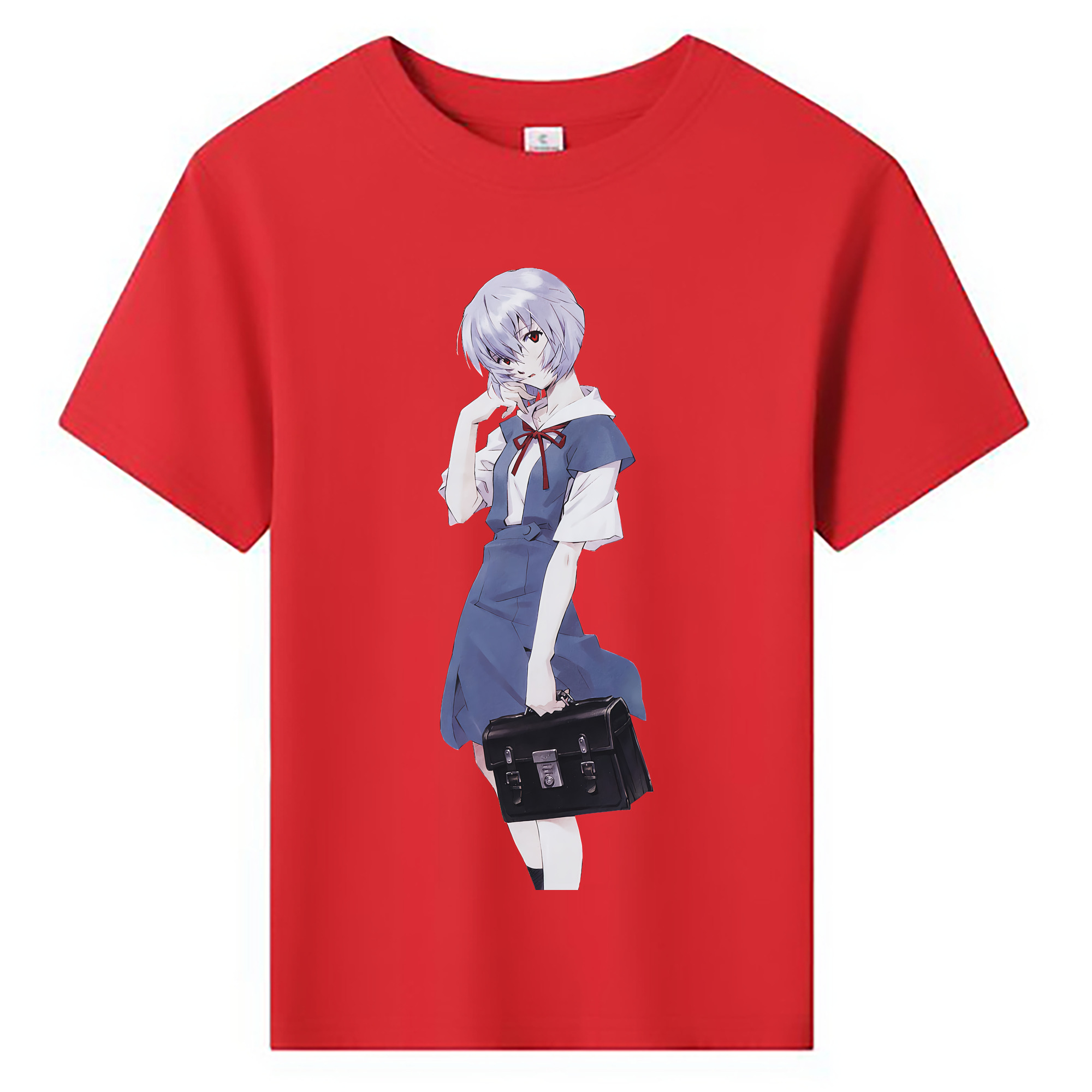 （画像用） EVA 新世紀エヴァンゲリオン 綿100％キッズTシャツ（フロントプリント）