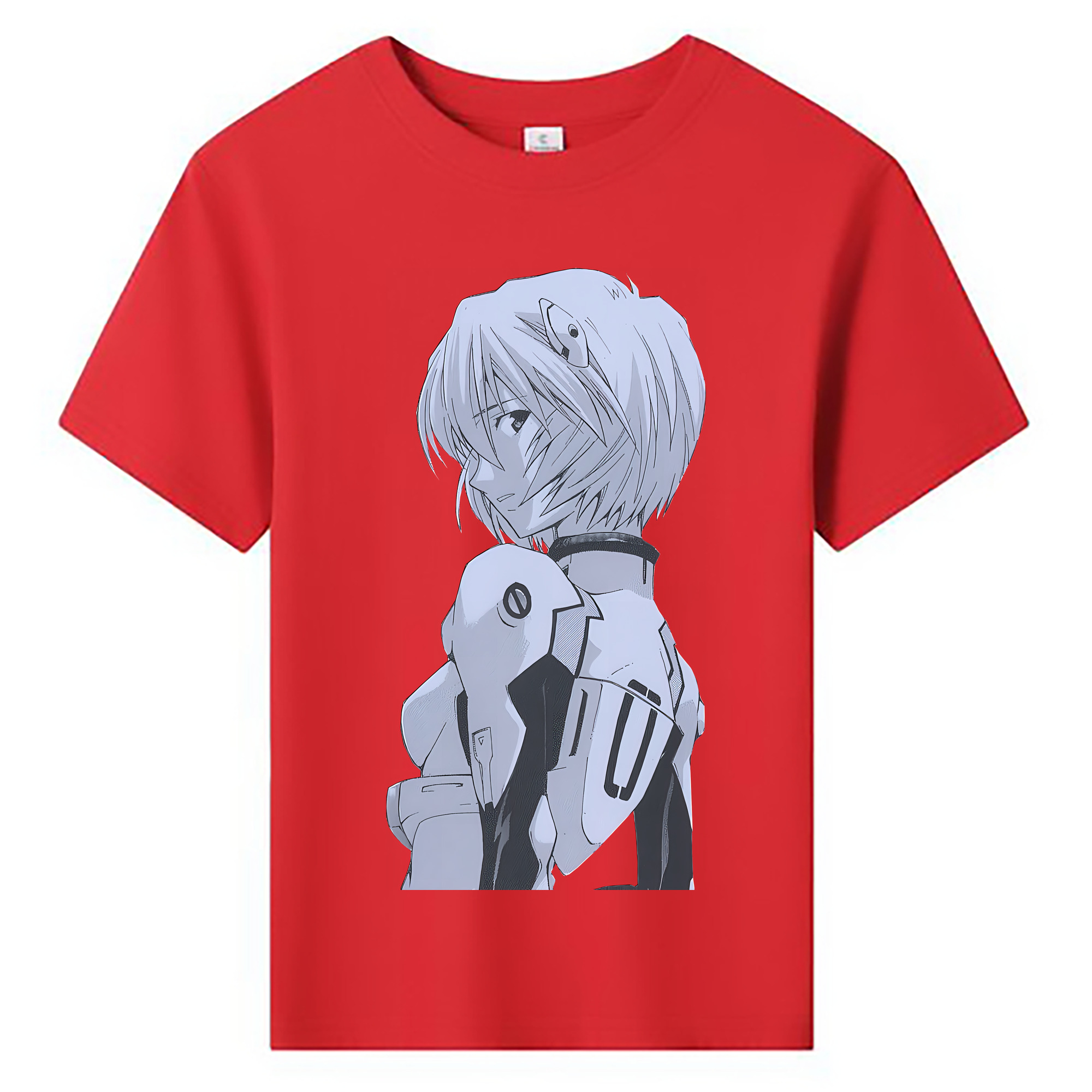 （画像用） EVA 新世紀エヴァンゲリオン 綿100％キッズTシャツ（フロントプリント）