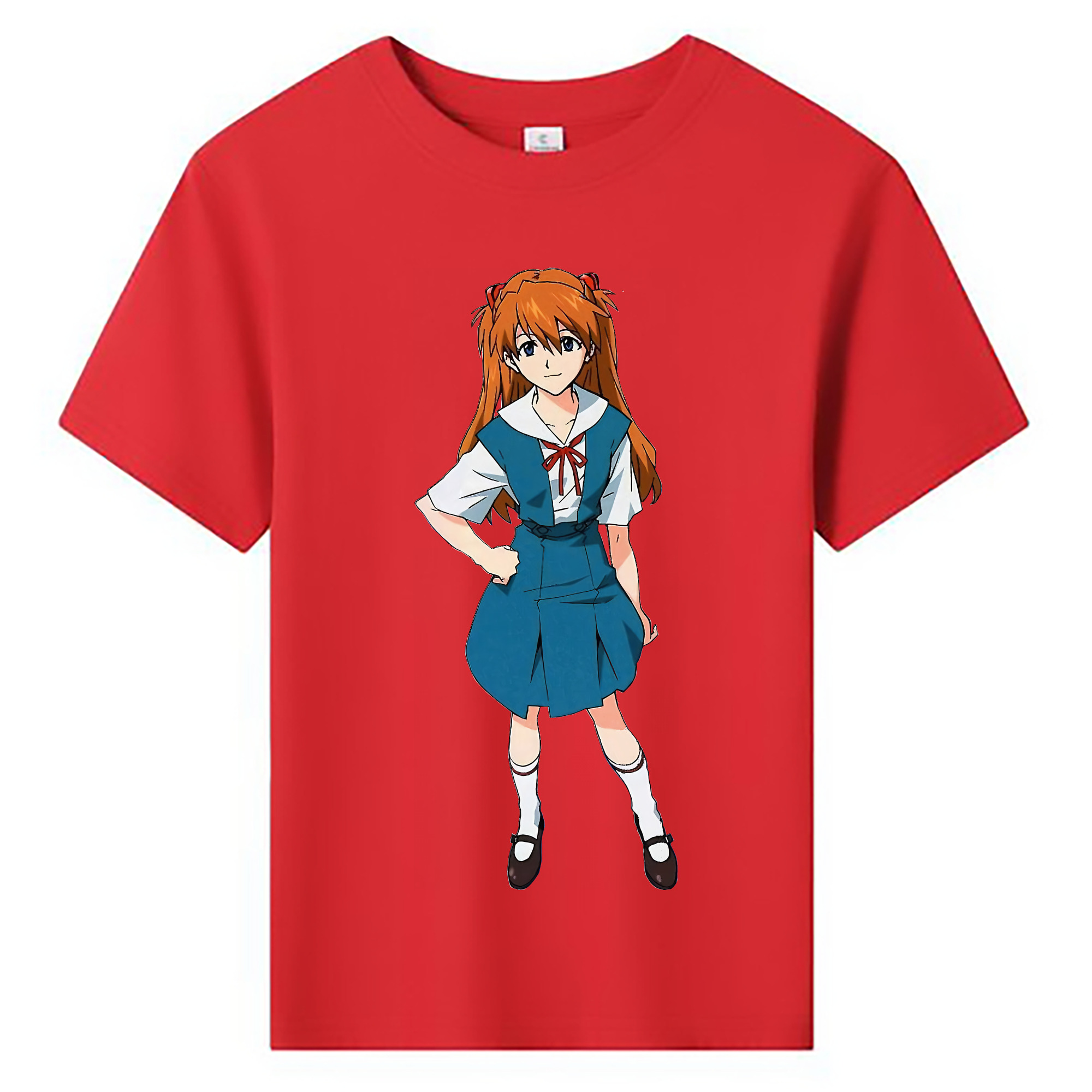 （画像用） EVA 新世紀エヴァンゲリオン 綿100％キッズTシャツ（フロントプリント）