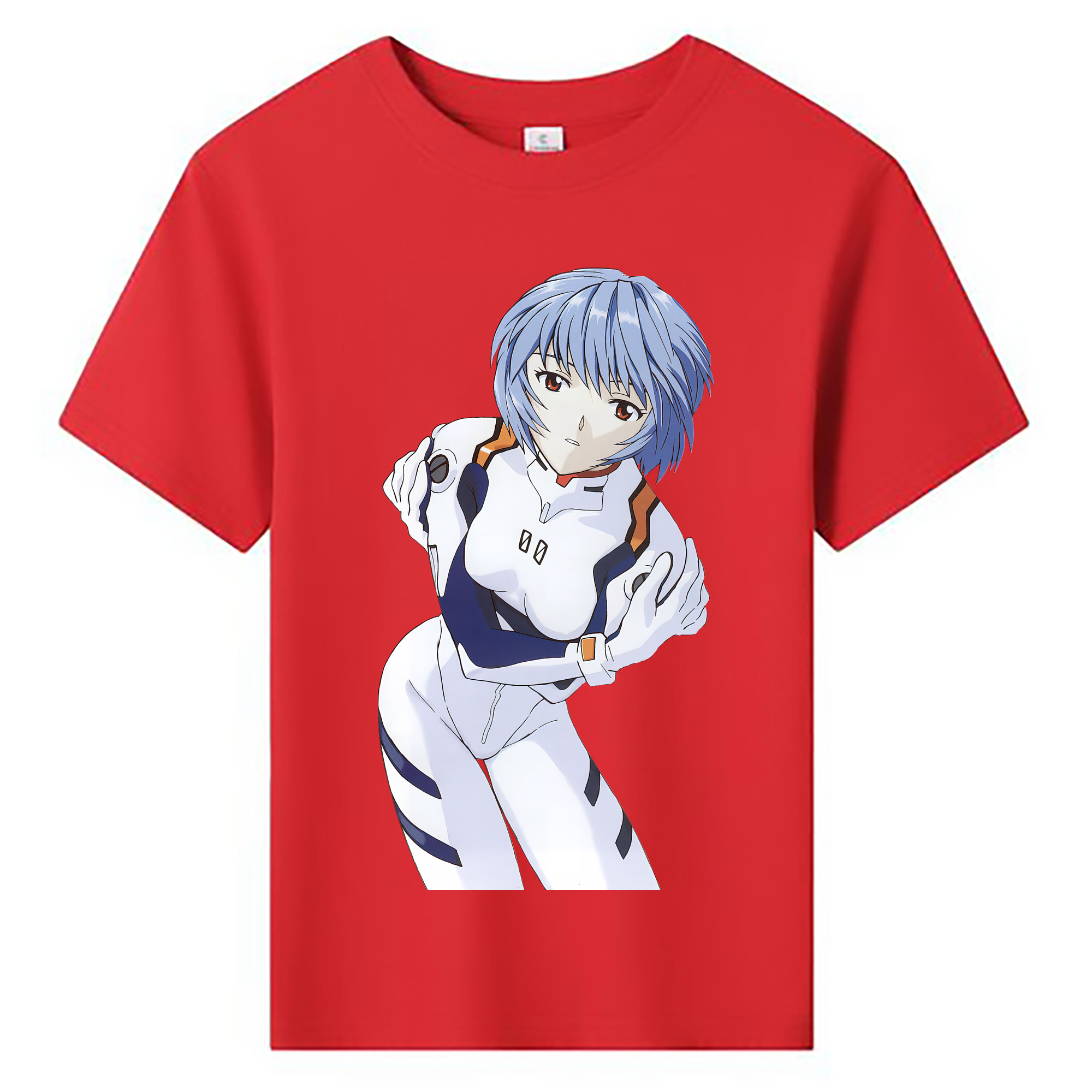（画像用） EVA 新世紀エヴァンゲリオン 綿100％キッズTシャツ（フロントプリント）