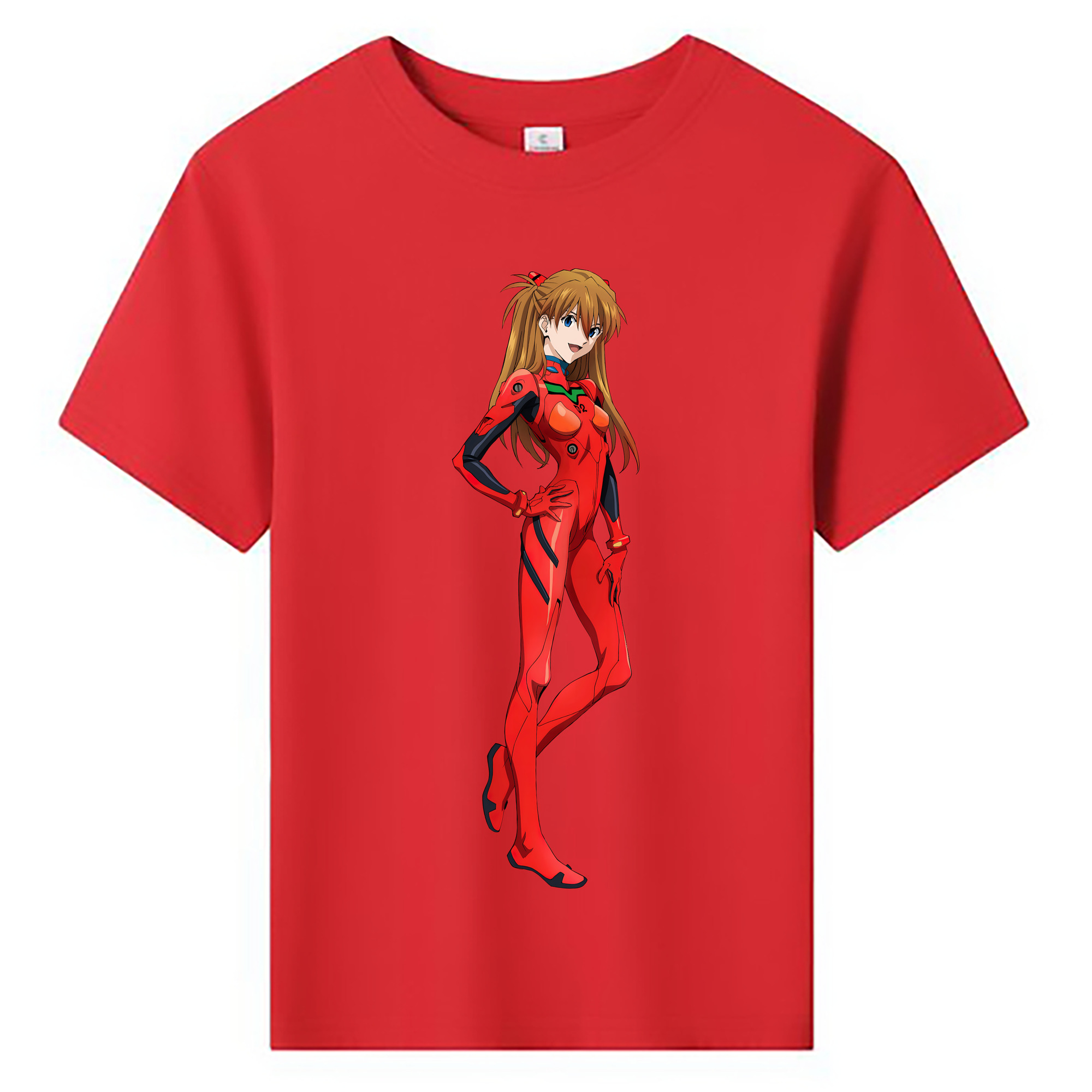 （画像用） EVA 新世紀エヴァンゲリオン 綿100％キッズTシャツ（フロントプリント）