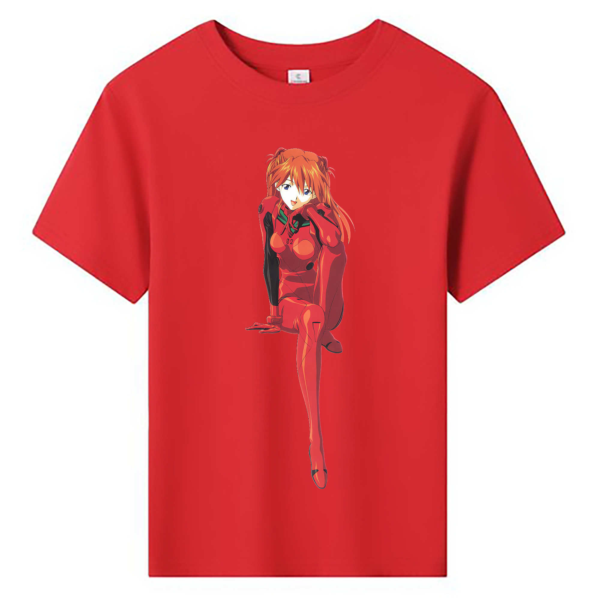 （画像用） EVA 新世紀エヴァンゲリオン 綿100％キッズTシャツ（フロントプリント）
