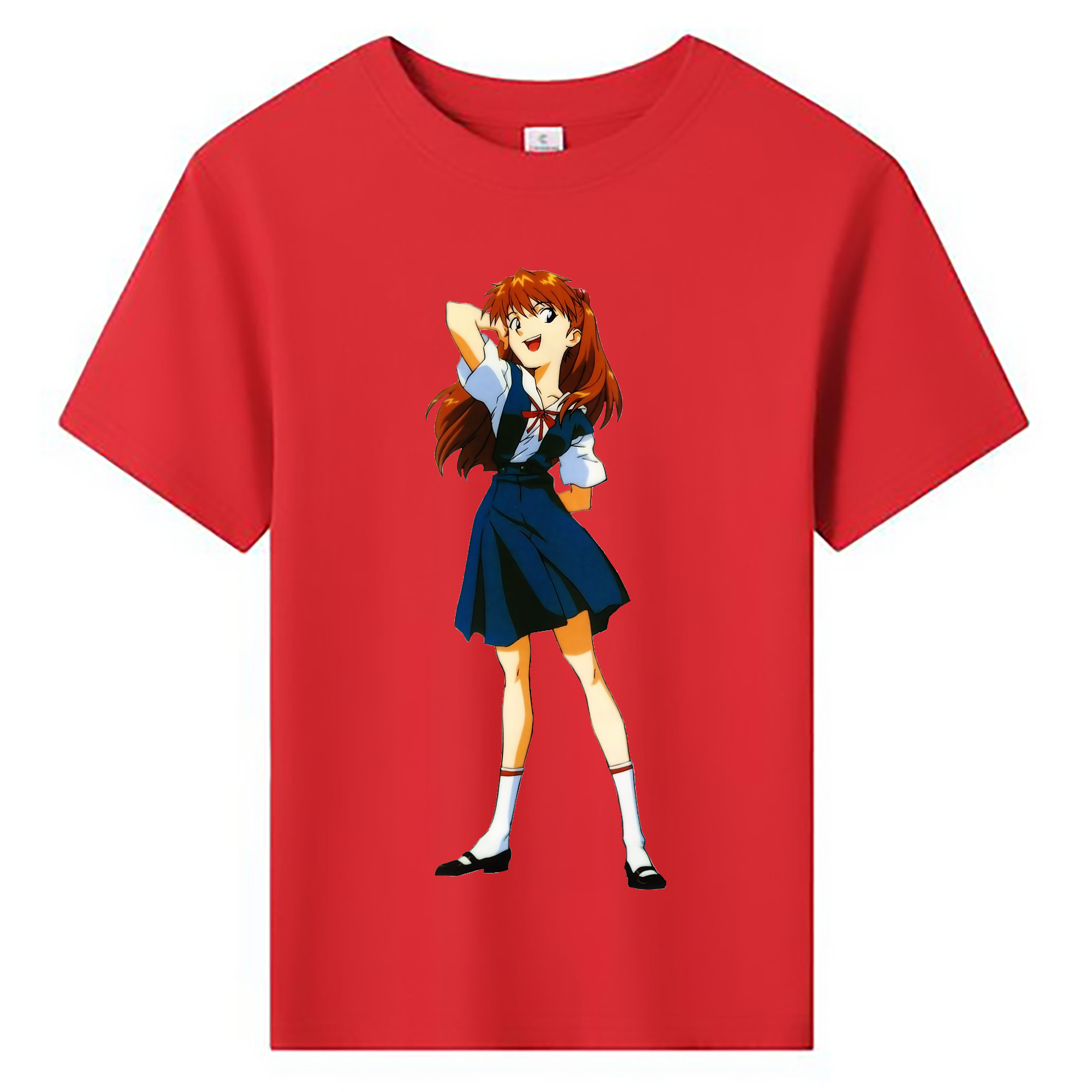 （画像用） EVA 新世紀エヴァンゲリオン 綿100％キッズTシャツ（フロントプリント）
