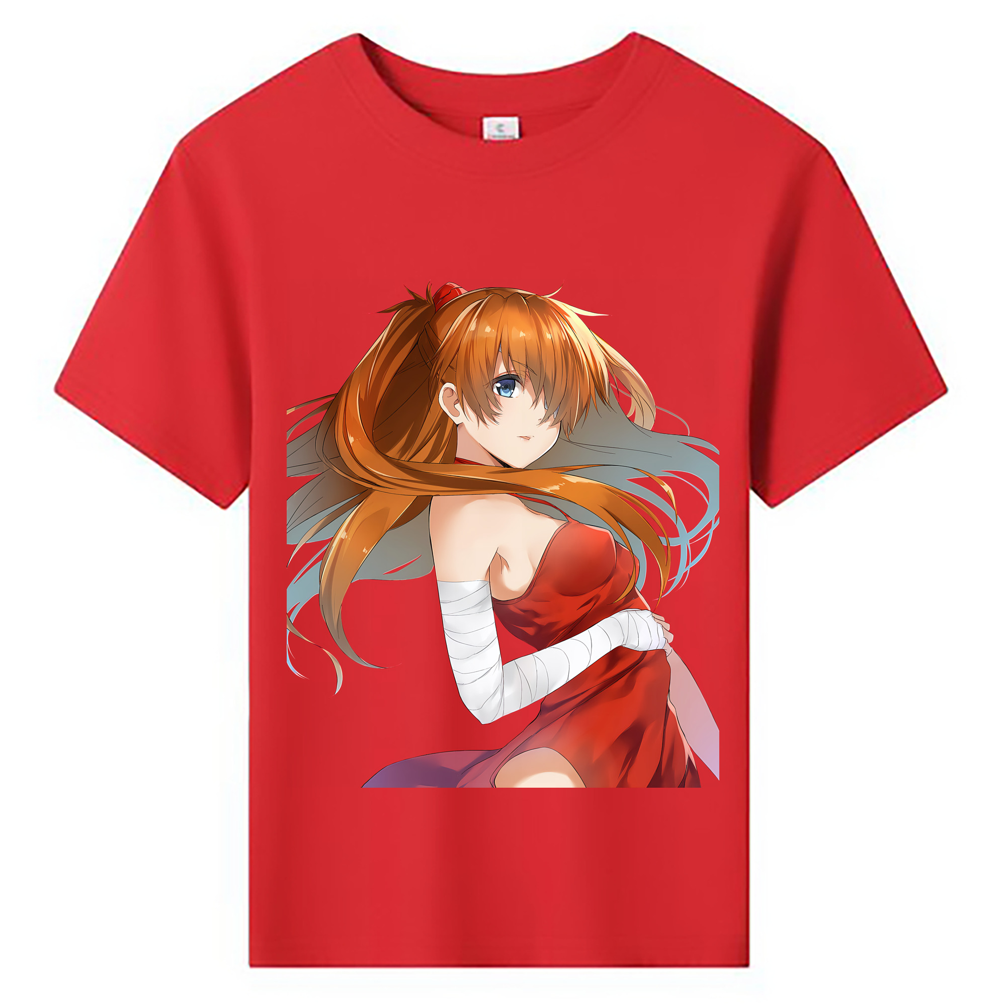 （画像用） EVA 新世紀エヴァンゲリオン 綿100％キッズTシャツ（フロントプリント）