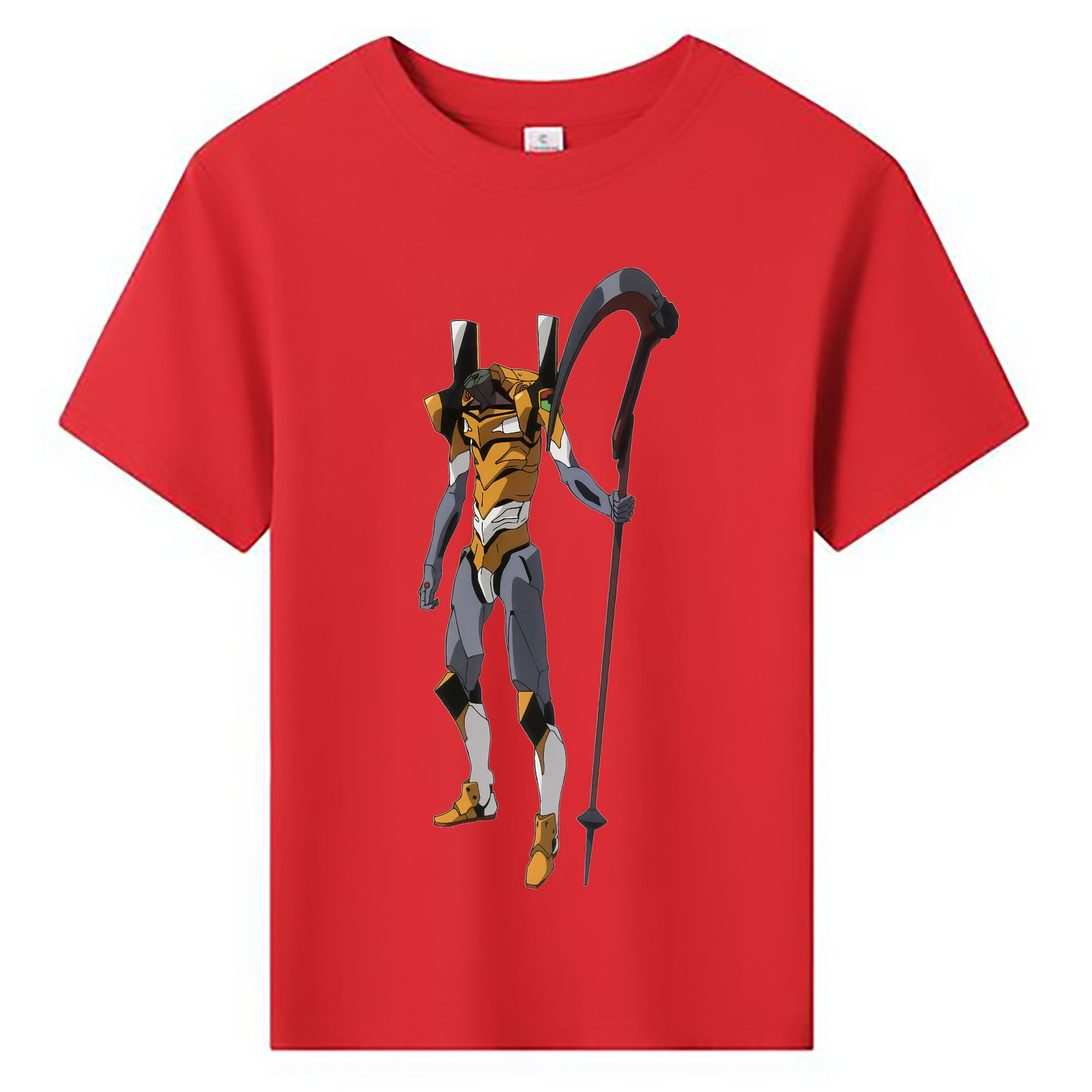 （画像用） EVA 新世紀エヴァンゲリオン 綿100％キッズTシャツ（フロントプリント）