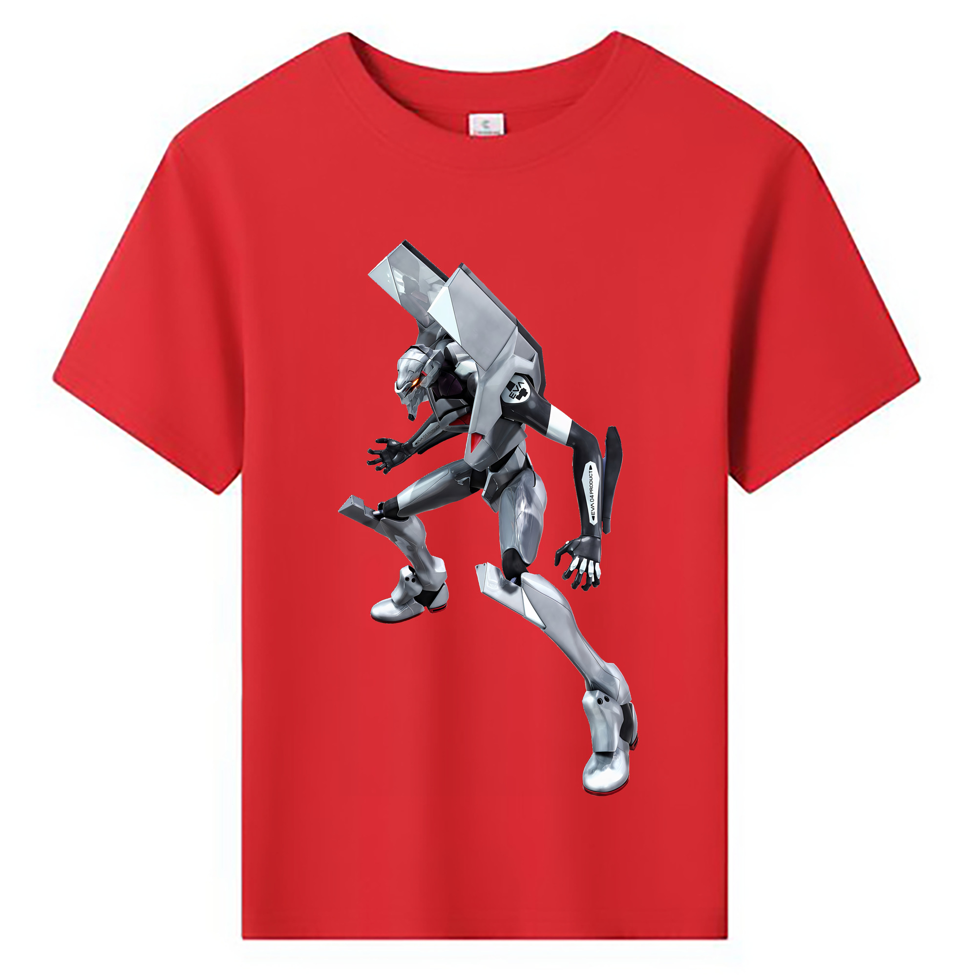 （画像用） EVA 新世紀エヴァンゲリオン 綿100％キッズTシャツ（フロントプリント）
