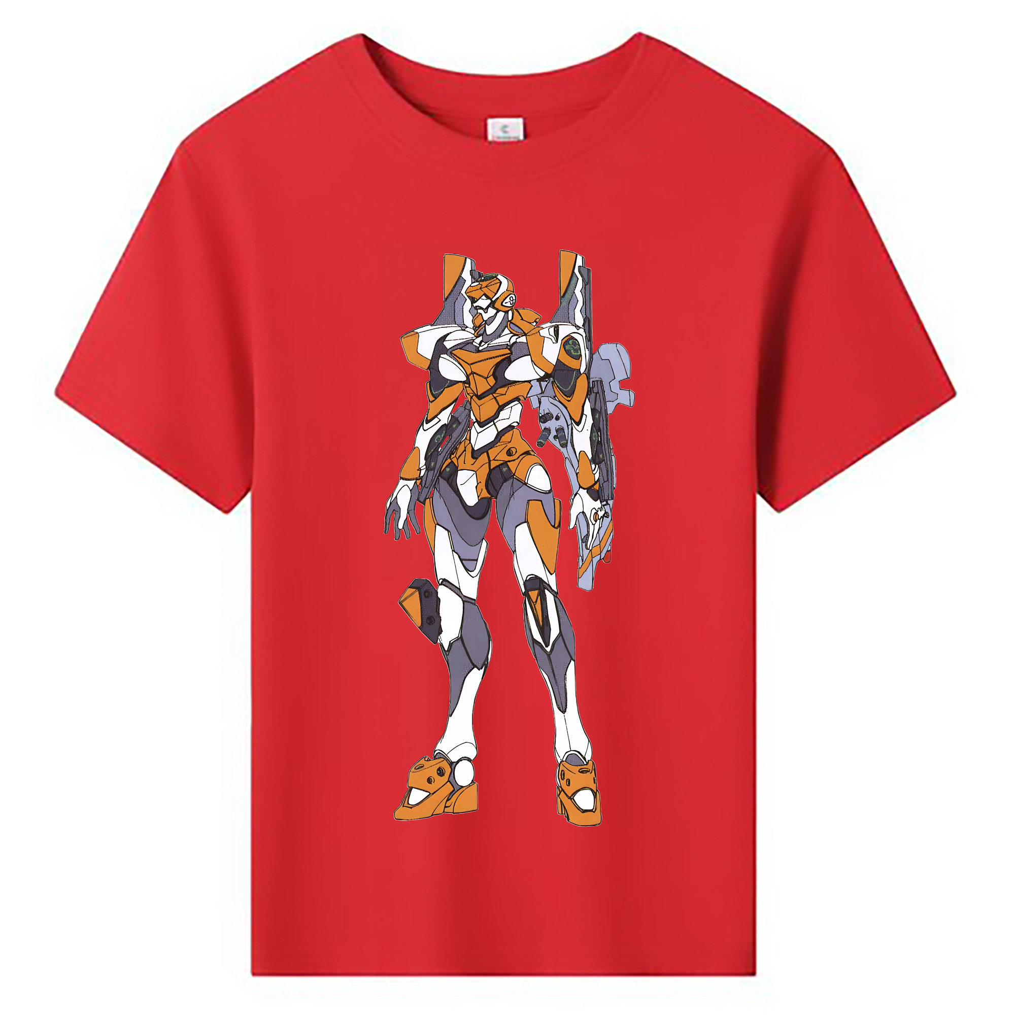 （画像用） EVA 新世紀エヴァンゲリオン 綿100％キッズTシャツ（フロントプリント）