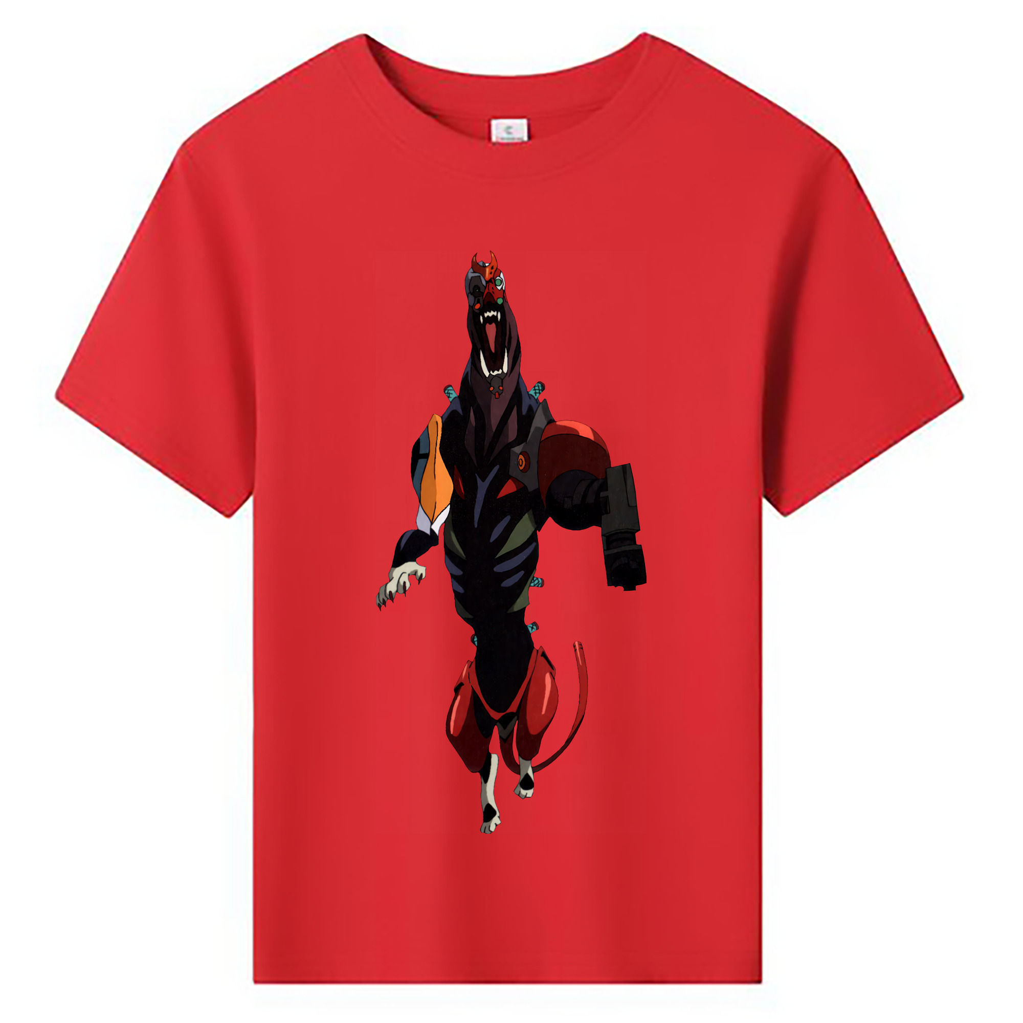 （画像用） EVA 新世紀エヴァンゲリオン 綿100％キッズTシャツ（フロントプリント）