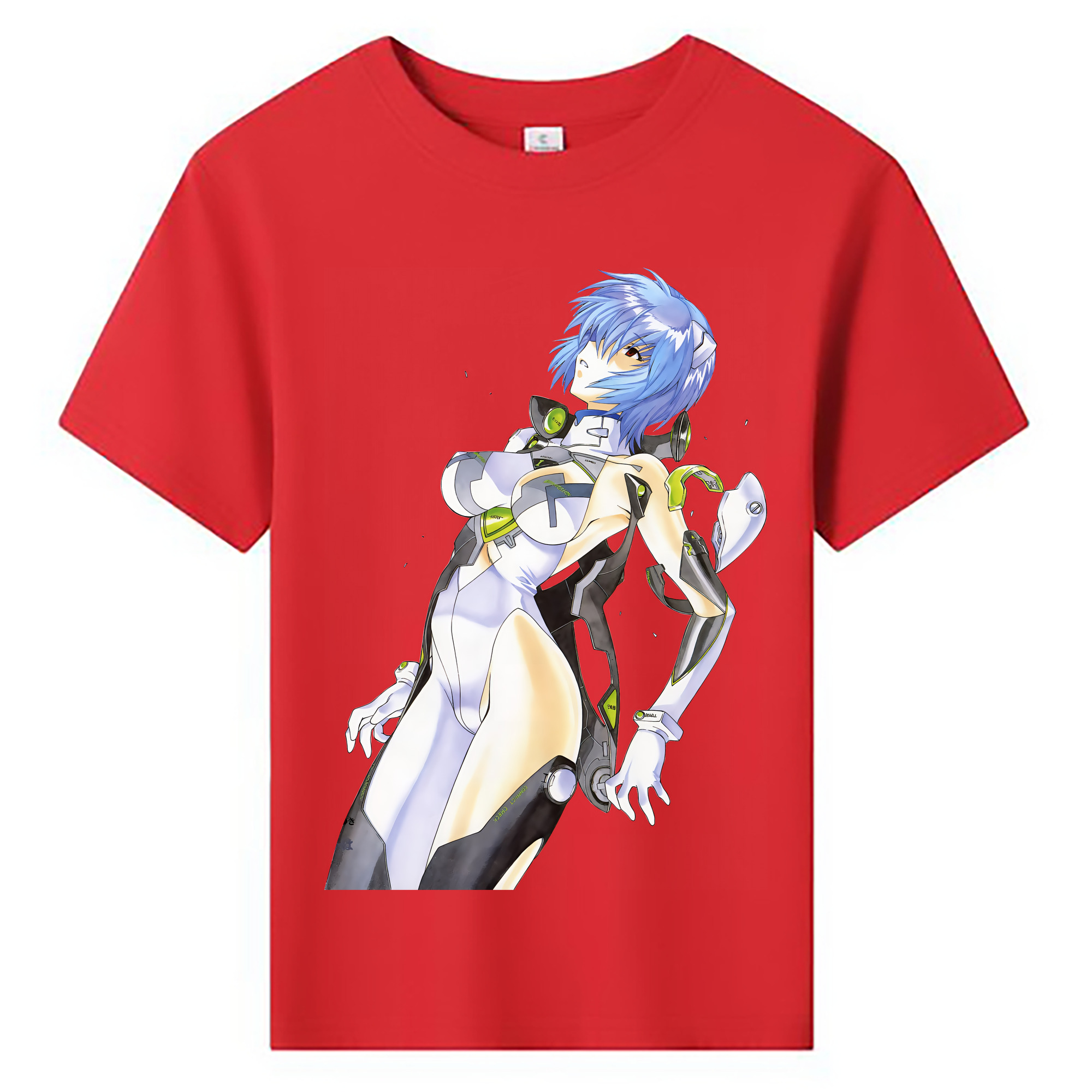 （画像用） EVA 新世紀エヴァンゲリオン 綿100％キッズTシャツ（フロントプリント）