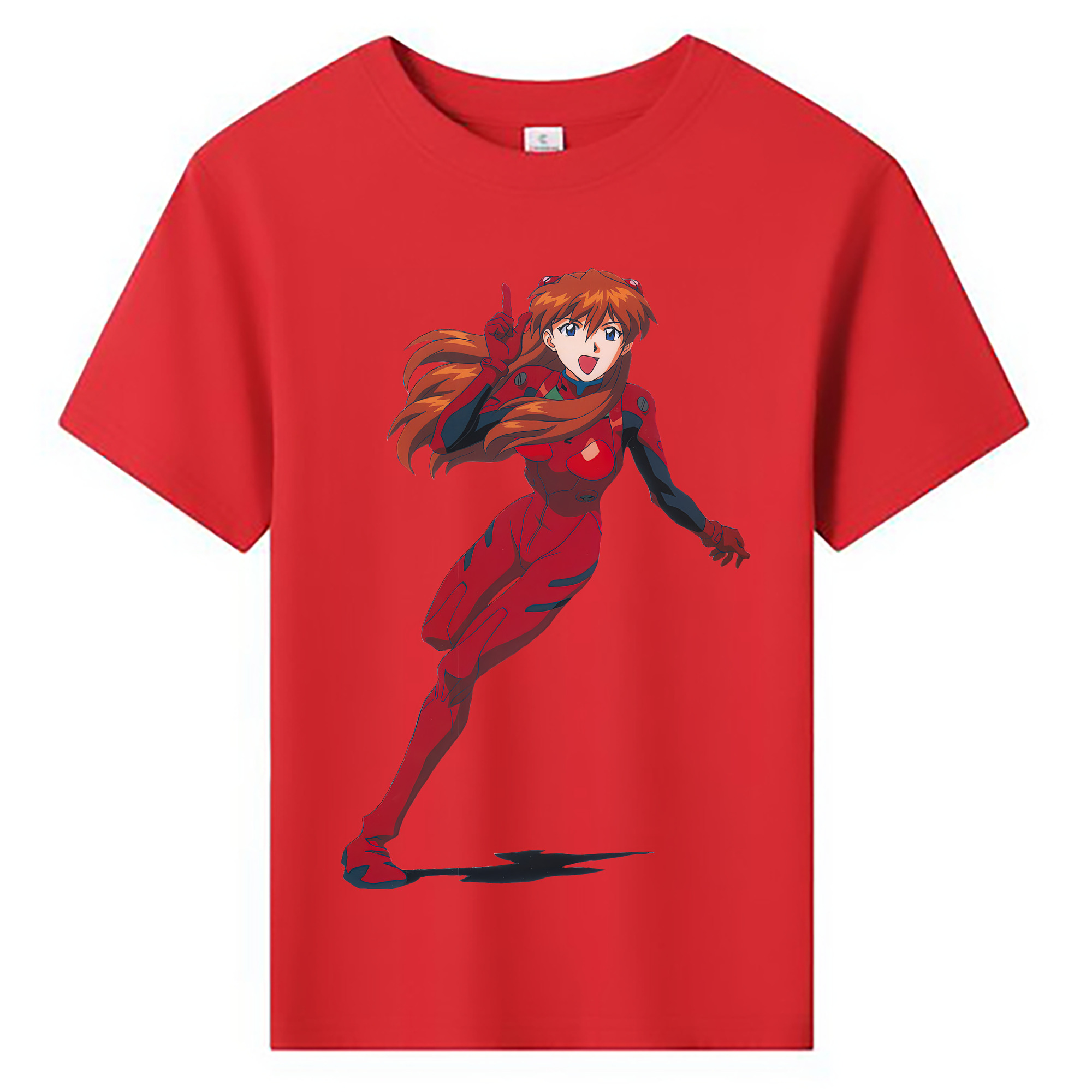 （画像用） EVA 新世紀エヴァンゲリオン 綿100％キッズTシャツ（フロントプリント）
